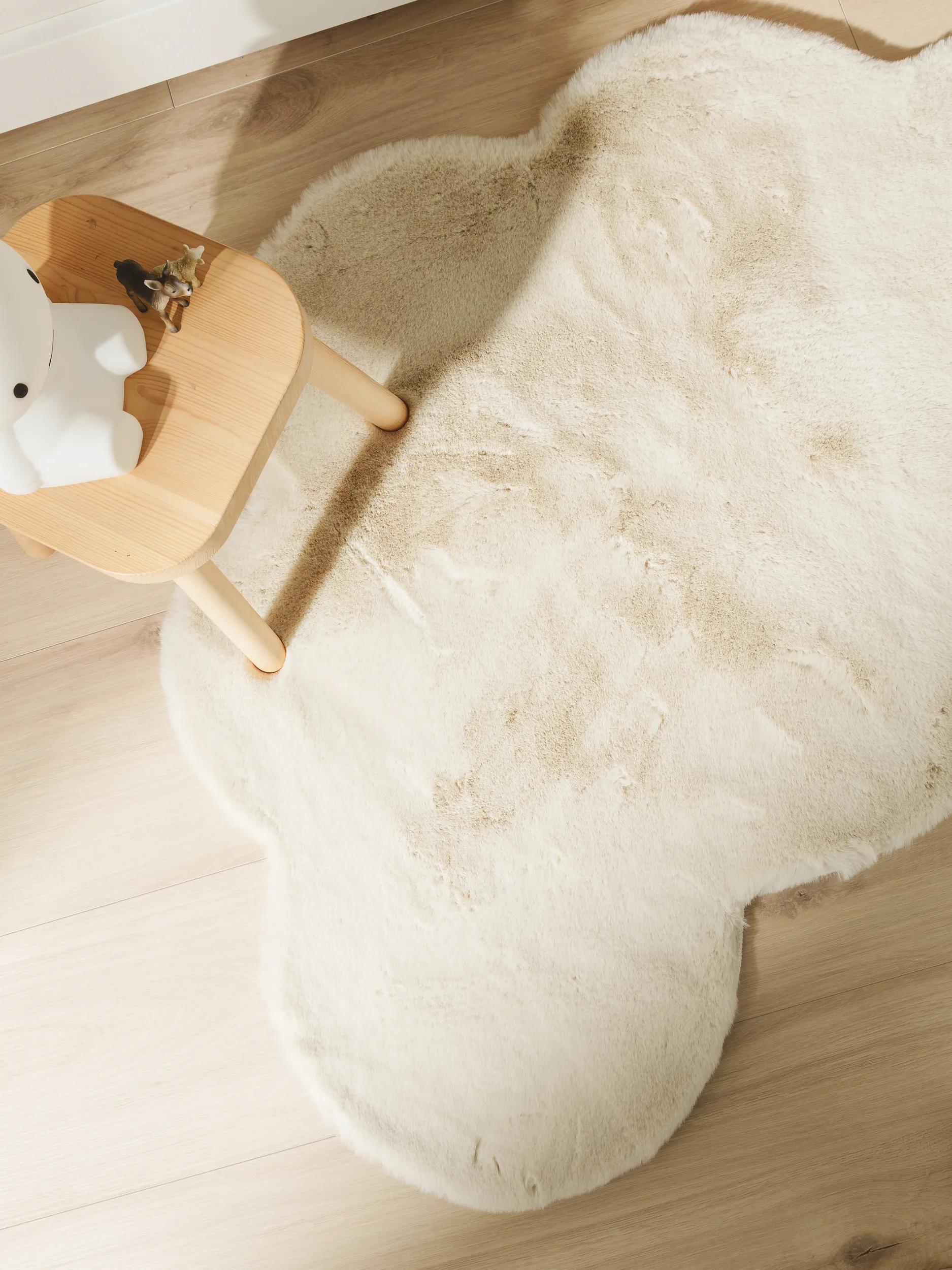 Alfombra infantil Dave crema