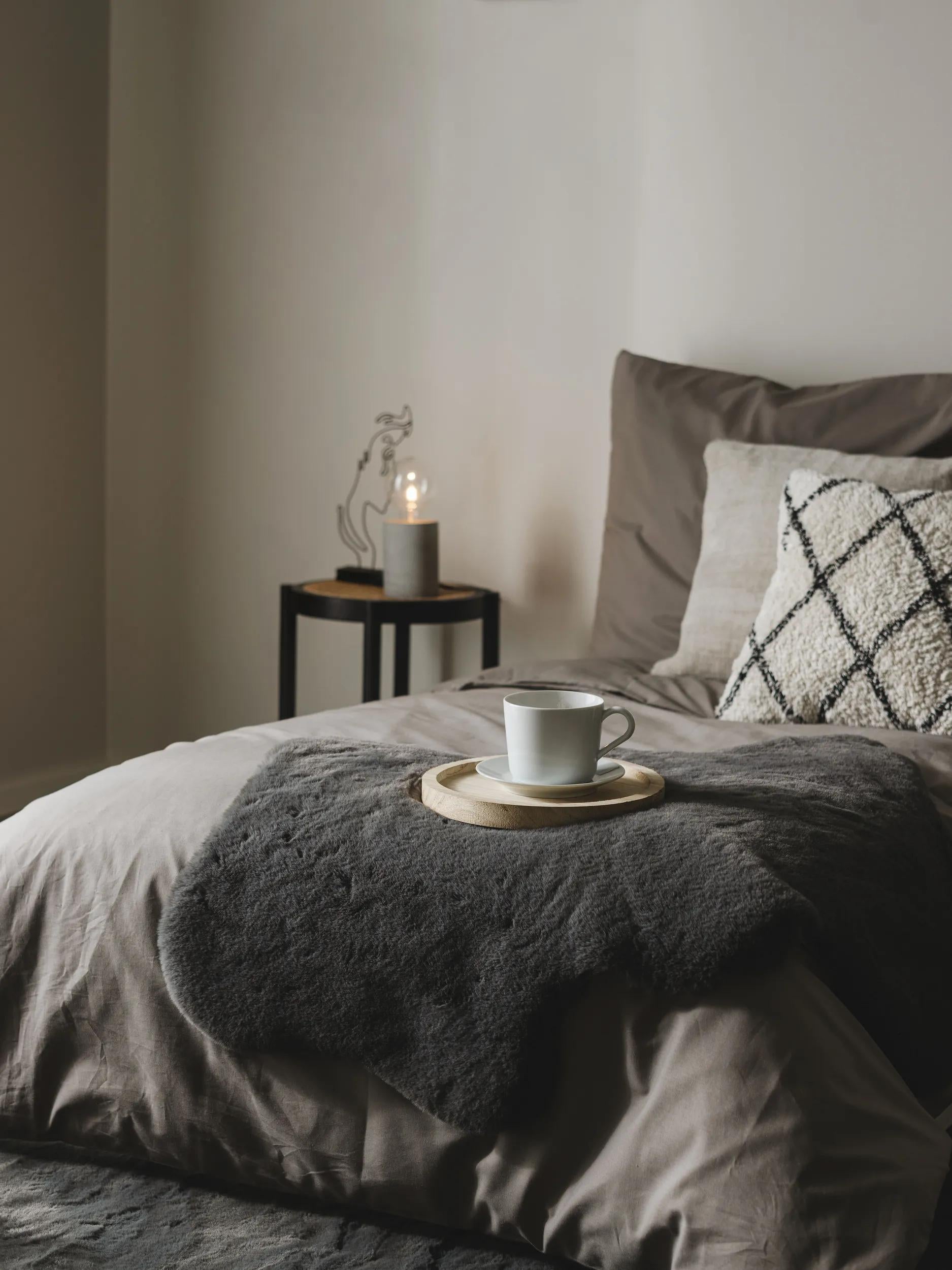 Kunstpelz Dave Kohle