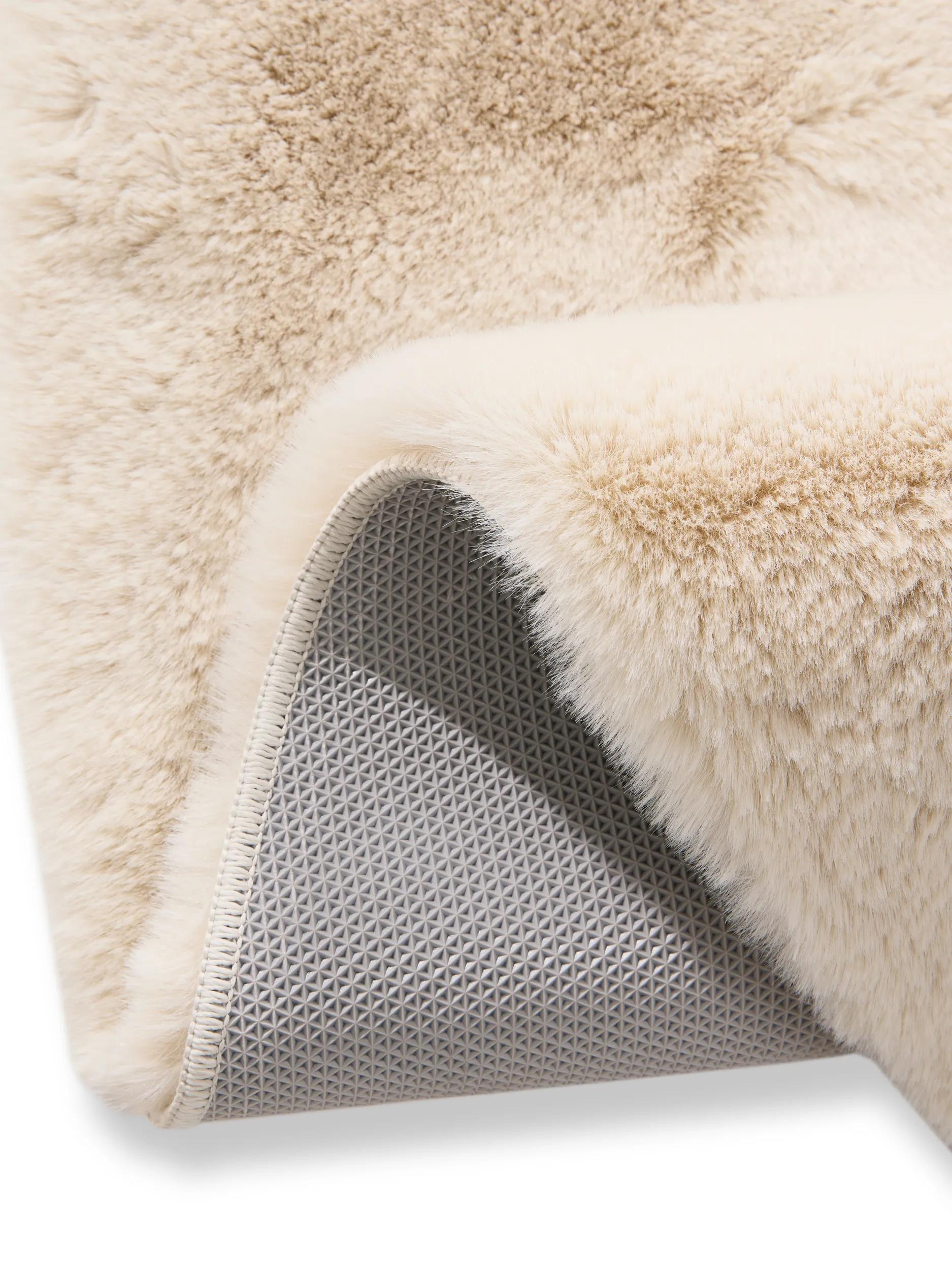 Faux Fur Rug Dave Cream