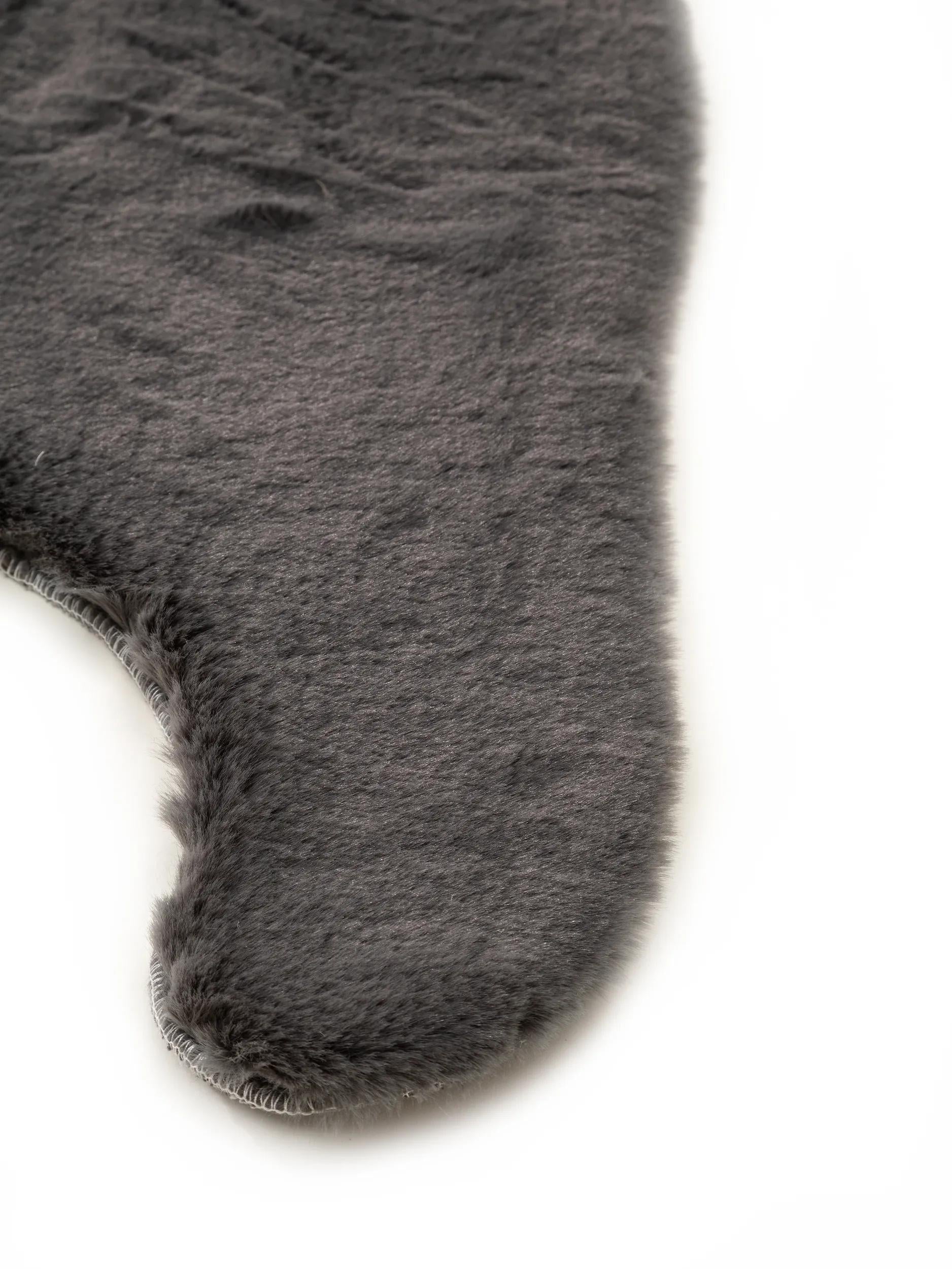 Washable Kids Rug Dave Charcoal