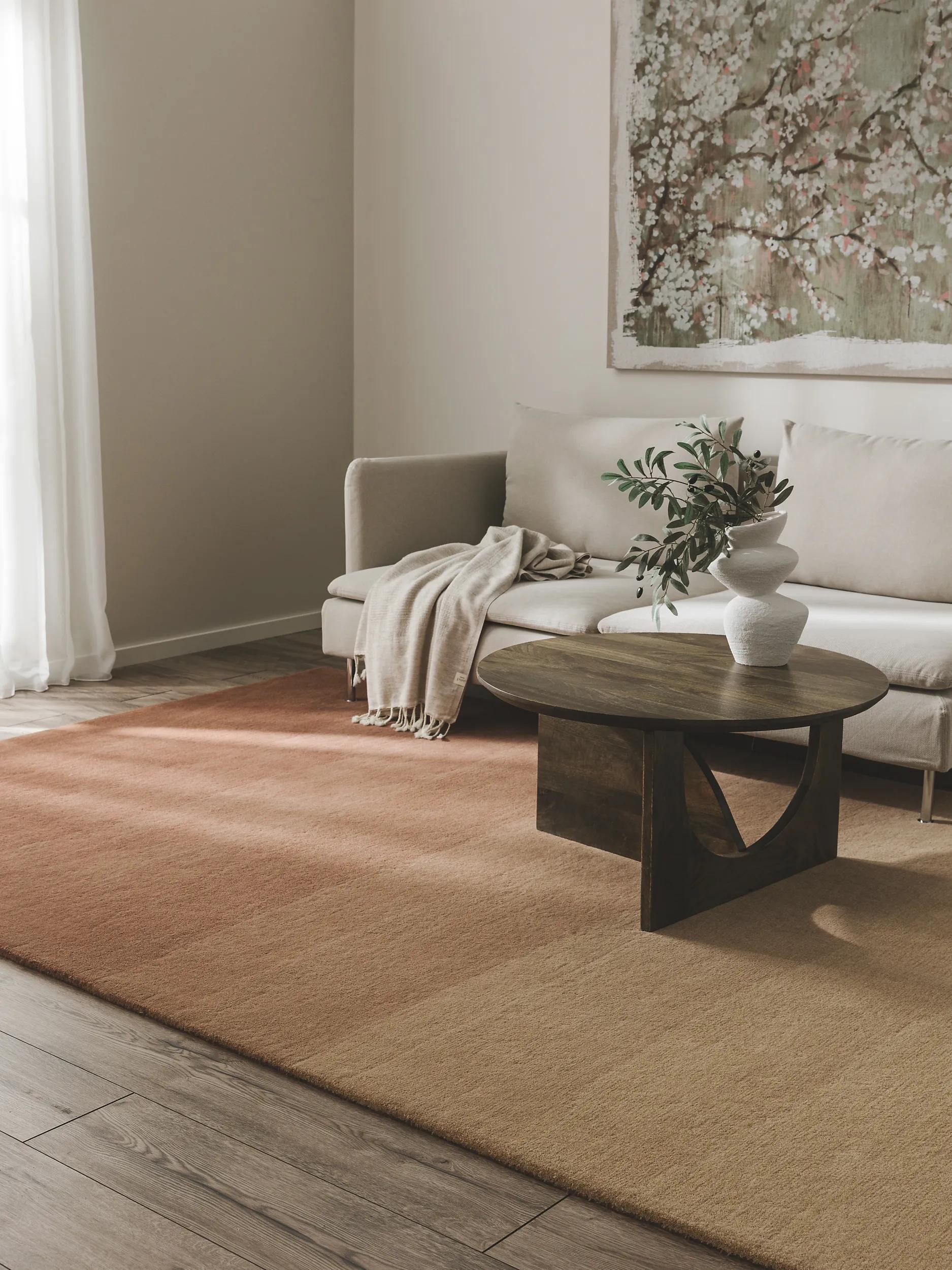 Wool Rug Dawn Terracotta