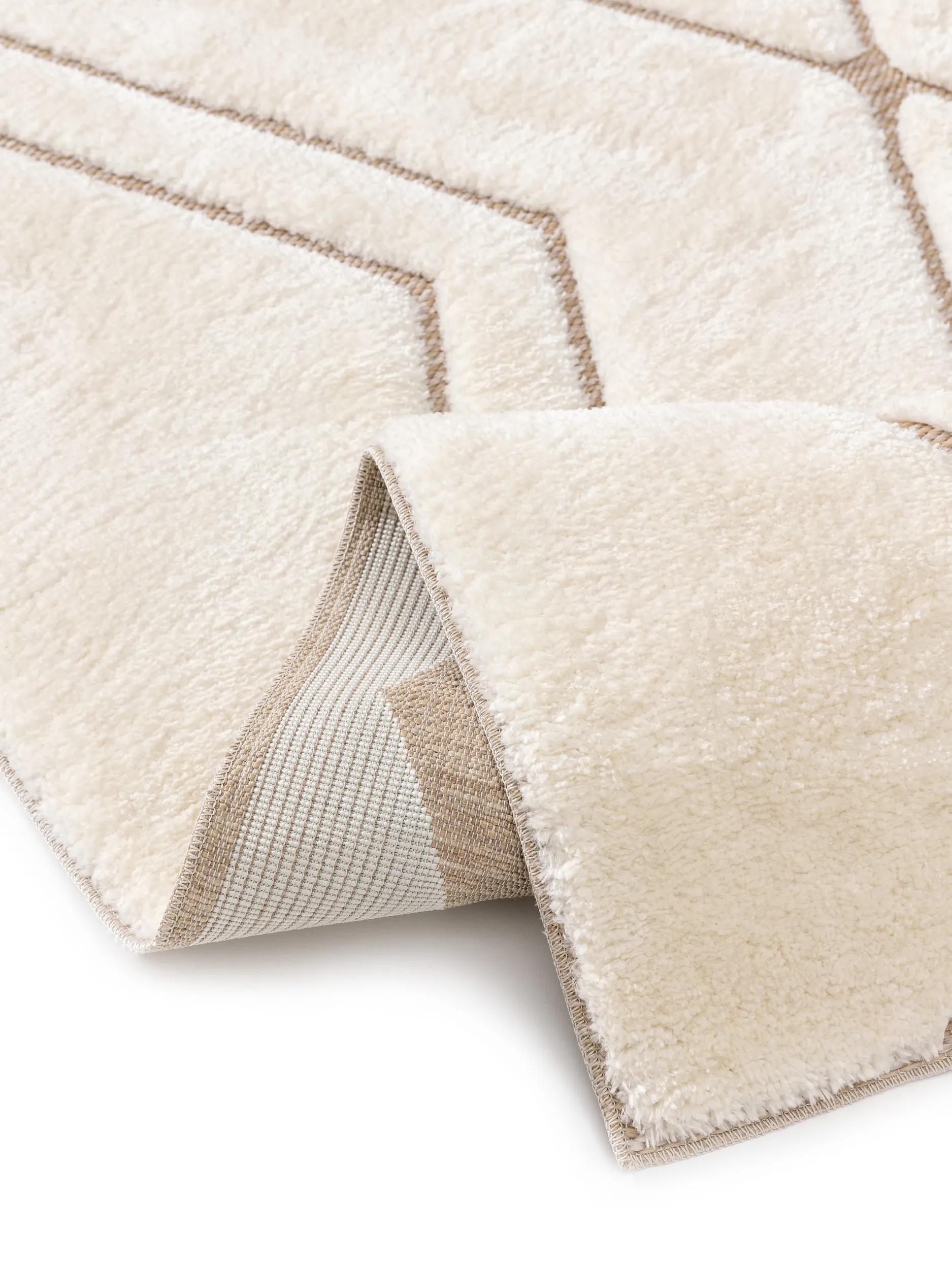 Teppich Elanie Creme/Beige