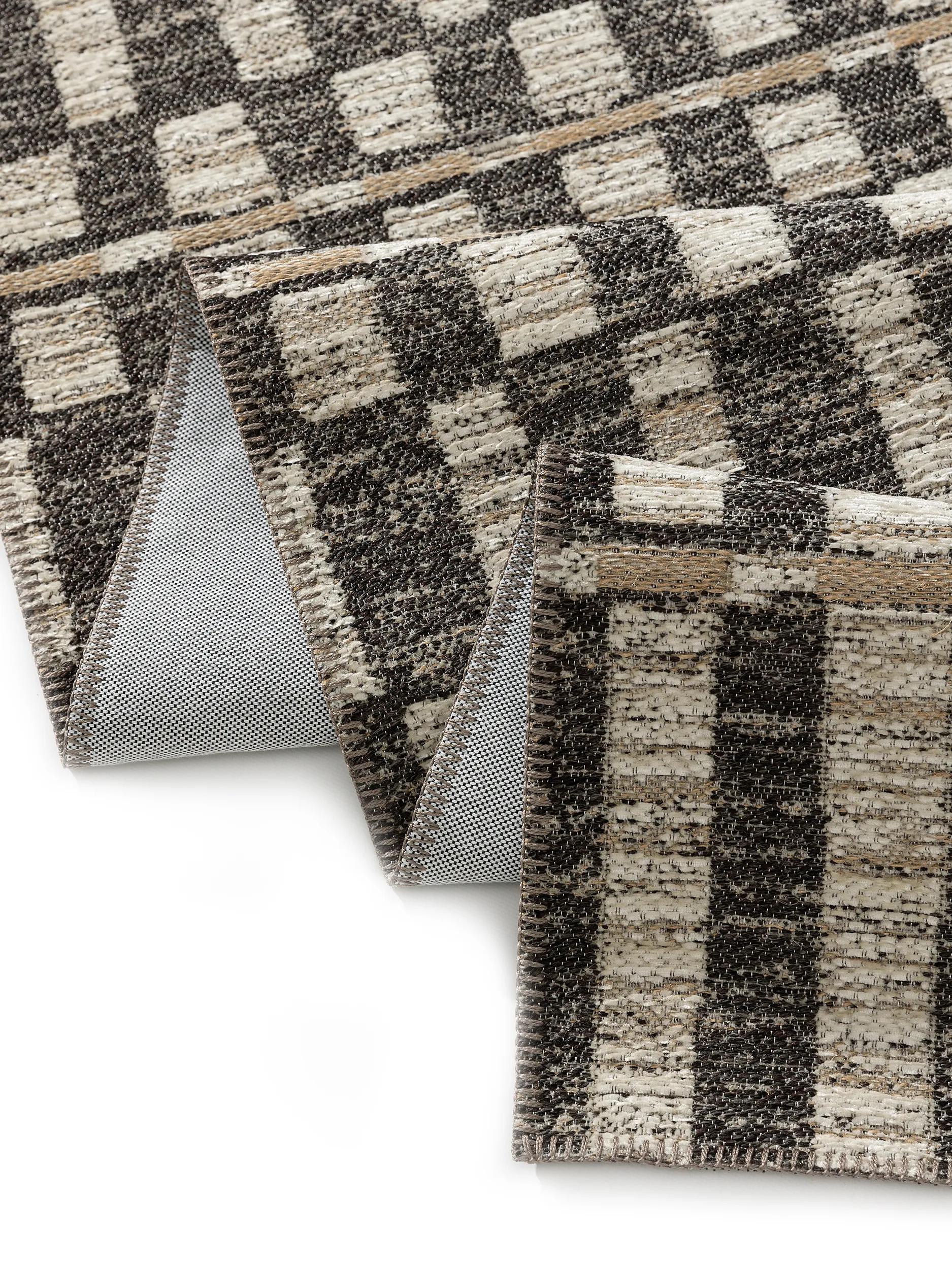 Flat Weave Rug Elena Beige/Brown