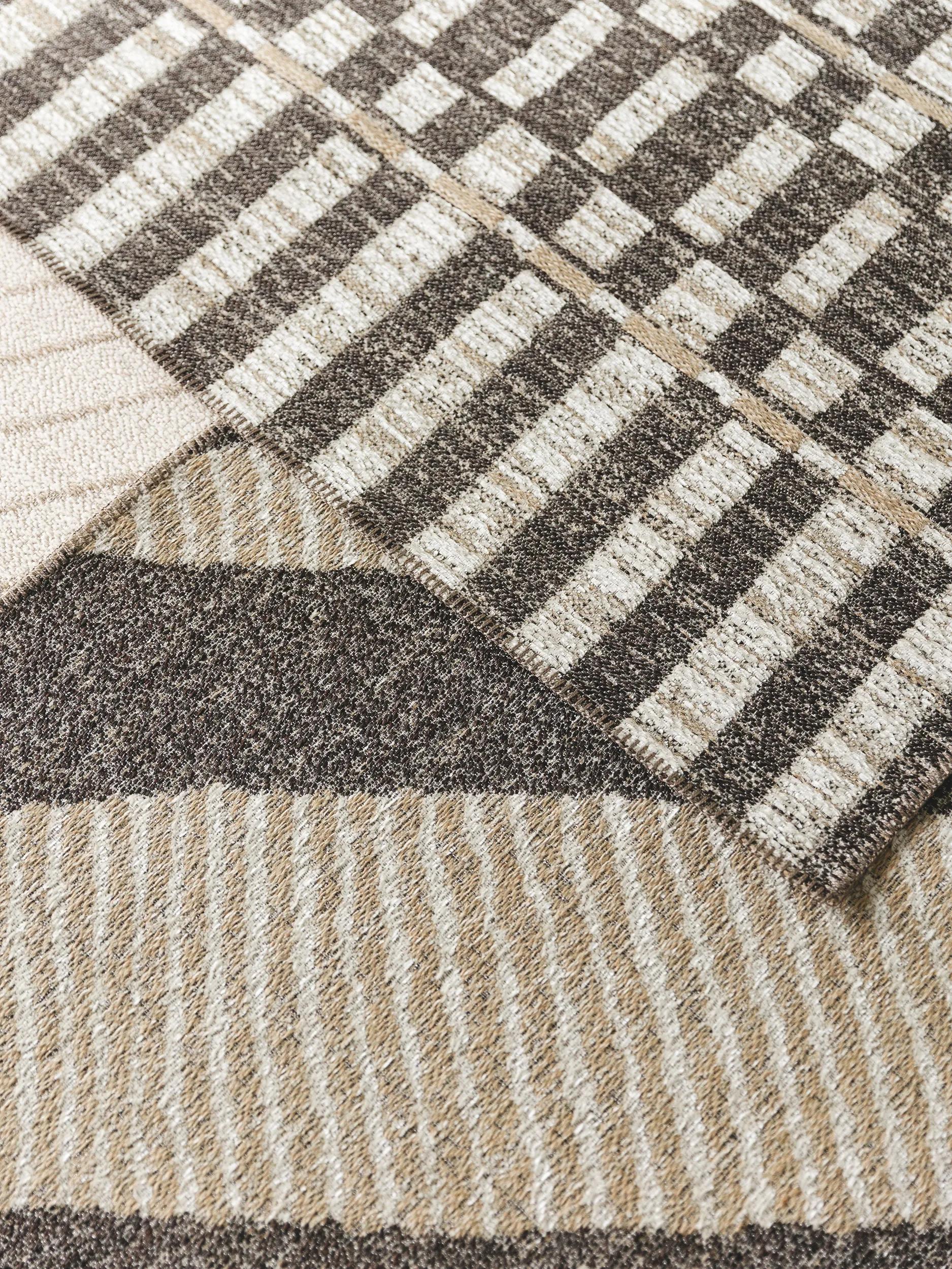 Flat Weave Rug Elena Beige/Brown