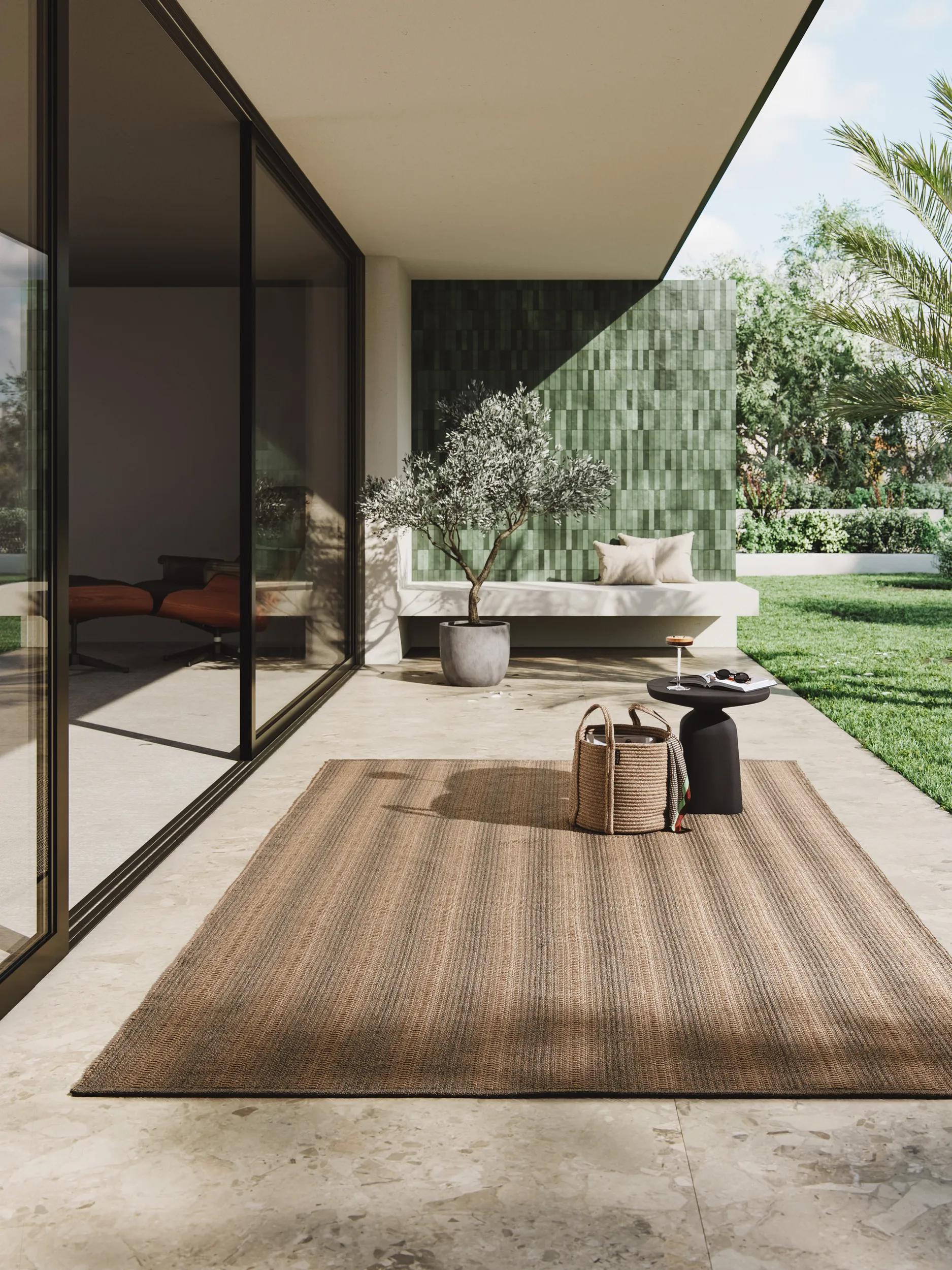 In- & Outdoor Rug Eleni Beige/Brown
