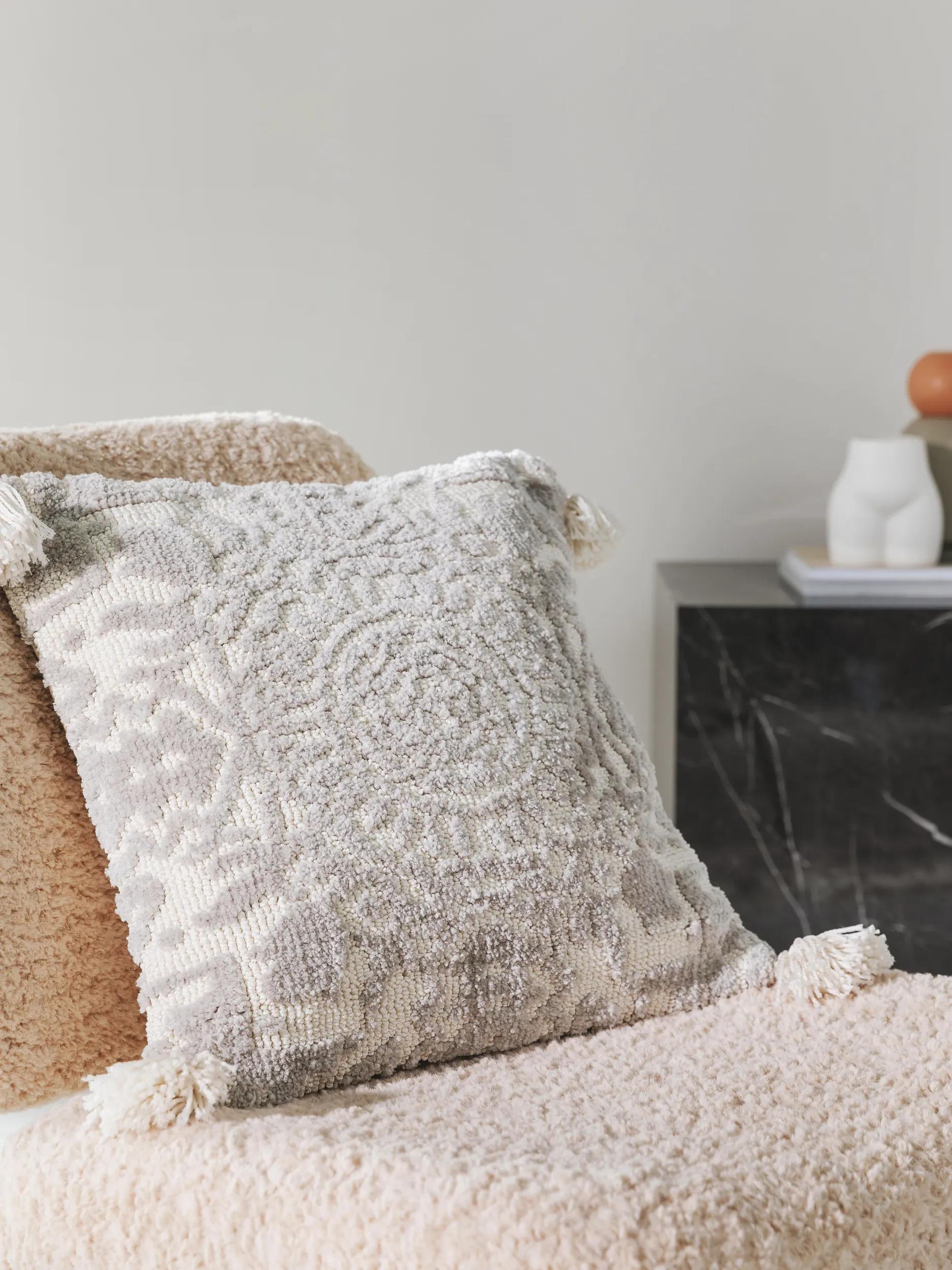 Cushion Cover Elias Grey