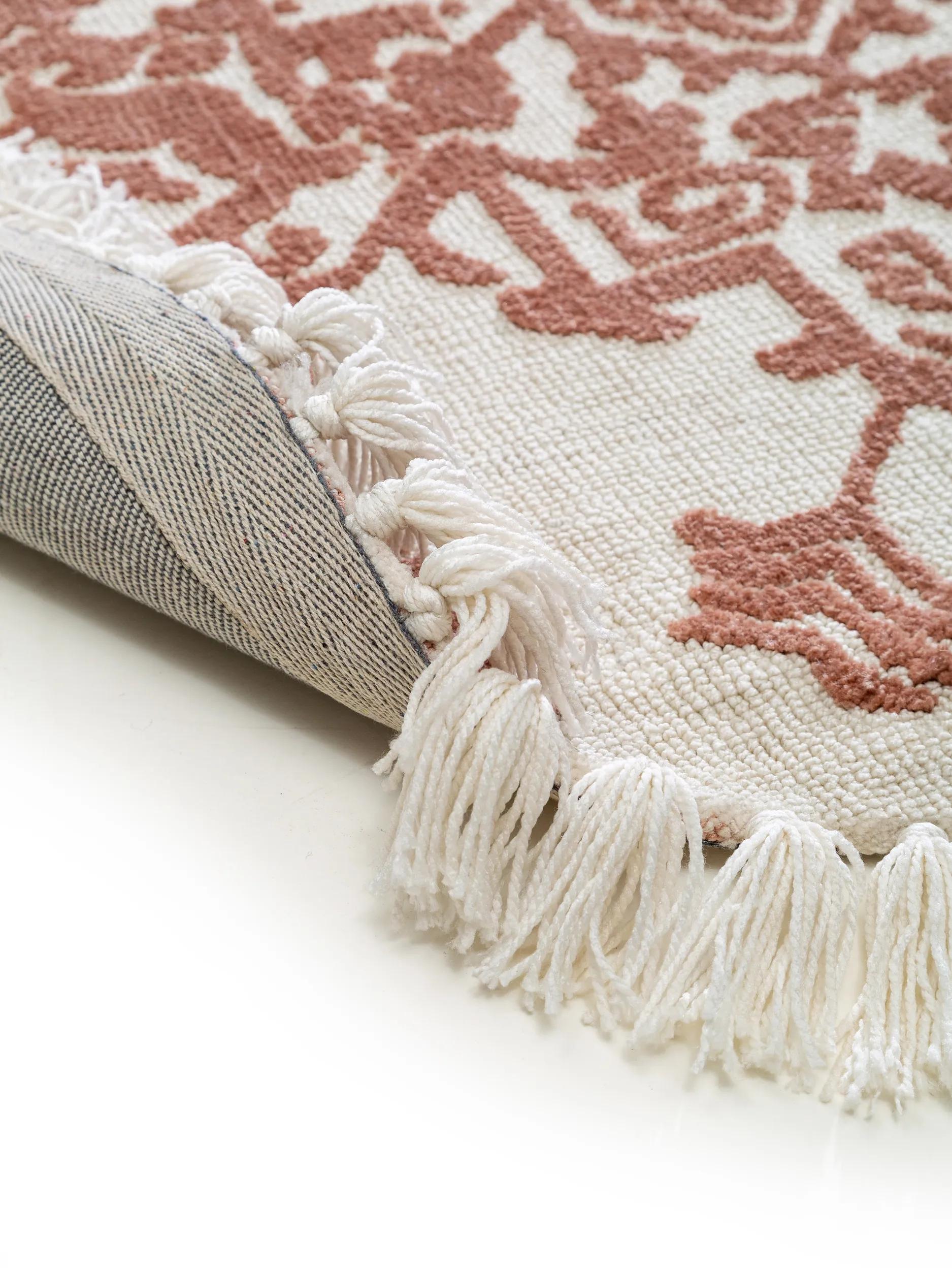 Round Rug Elias Terracotta