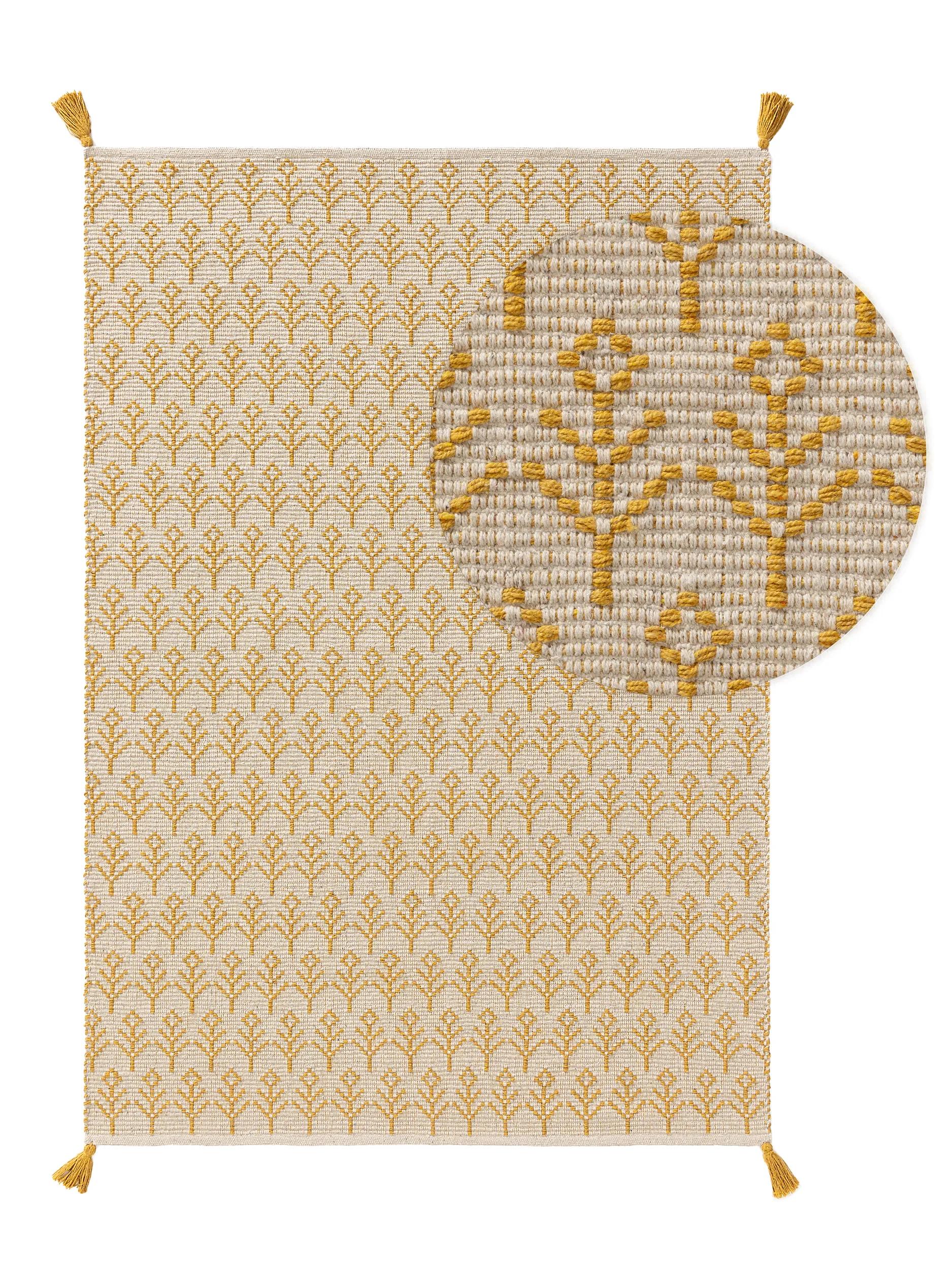 Washable Kid´s Rug Elli Yellow