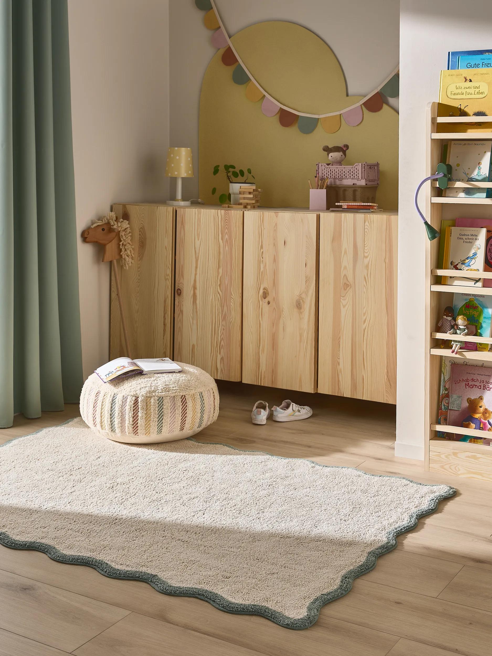 Washable Kid´s Rug Emilia Green
