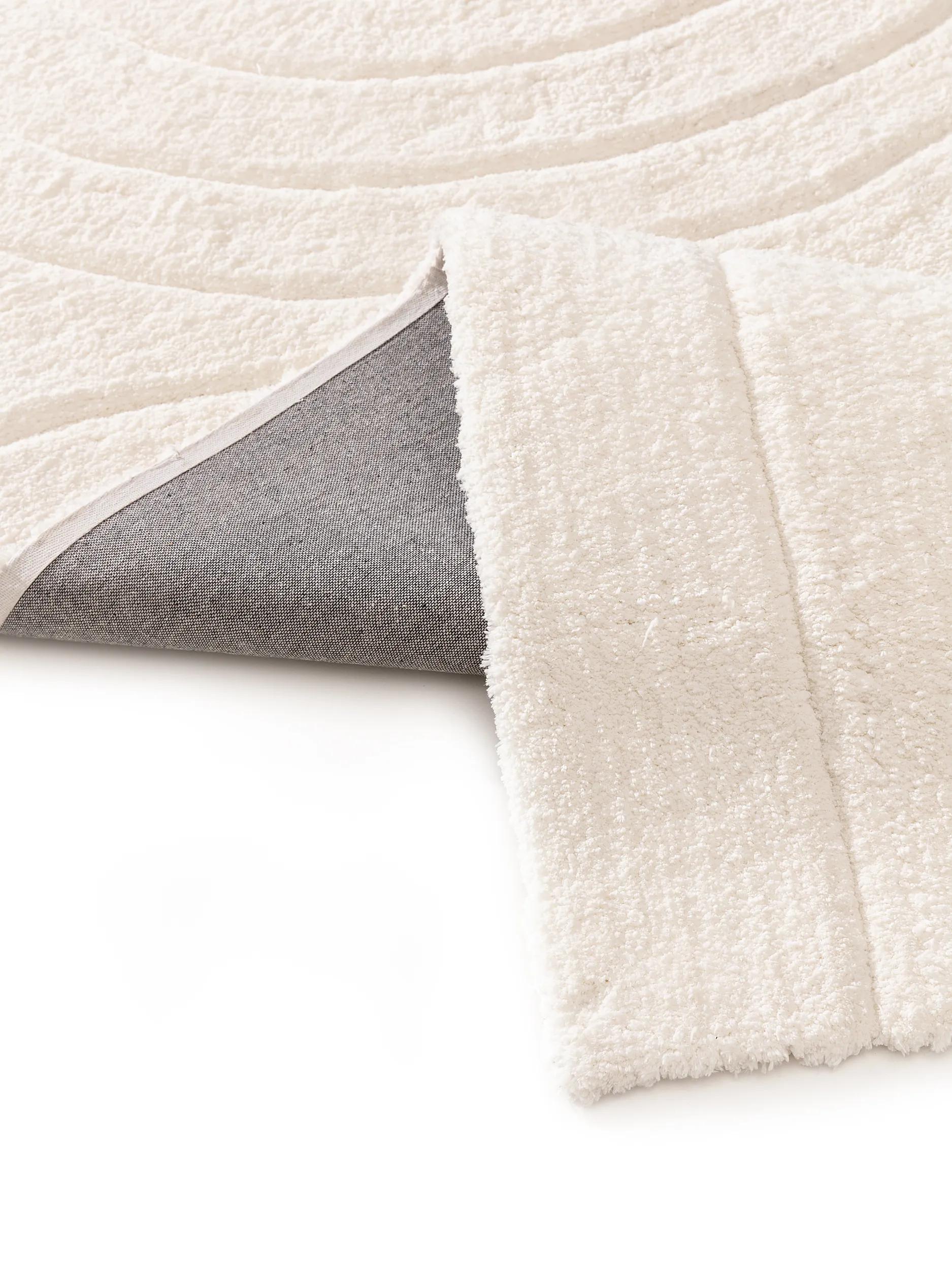 Shaggy rug Emy Cream