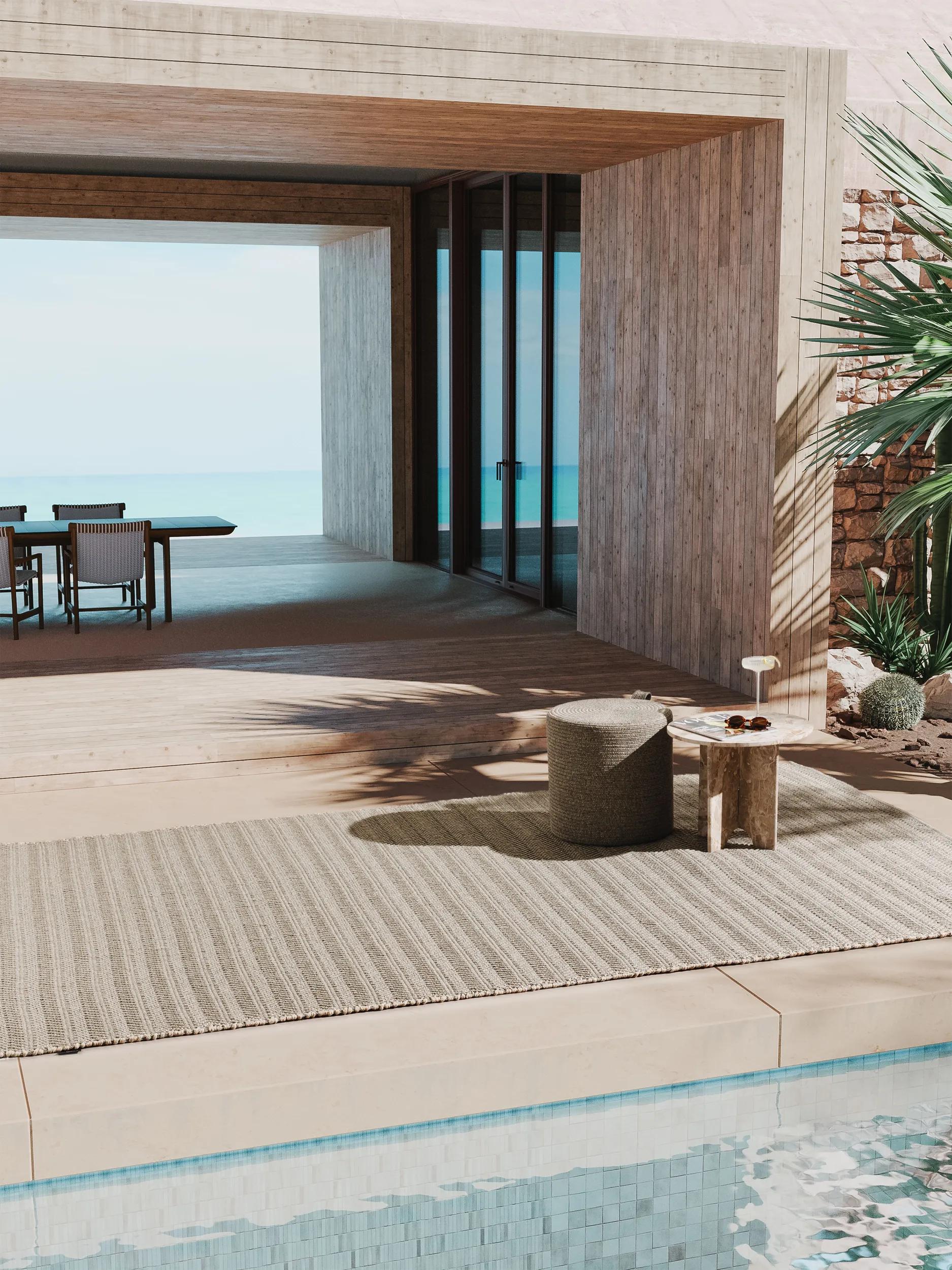 In- & Outdoor Rug Ennio Beige/Grey