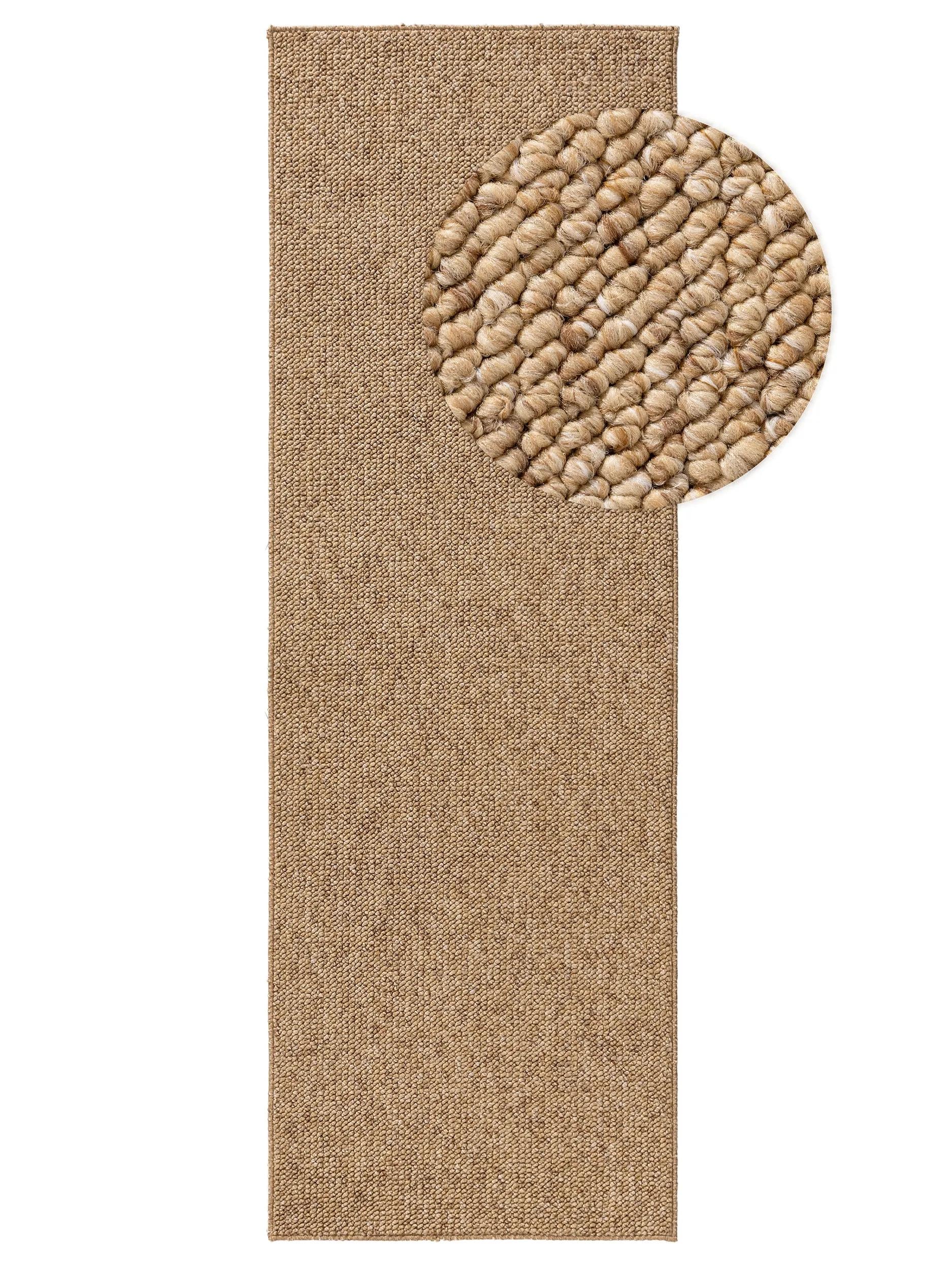 Washable Rug Enzo Light Brown