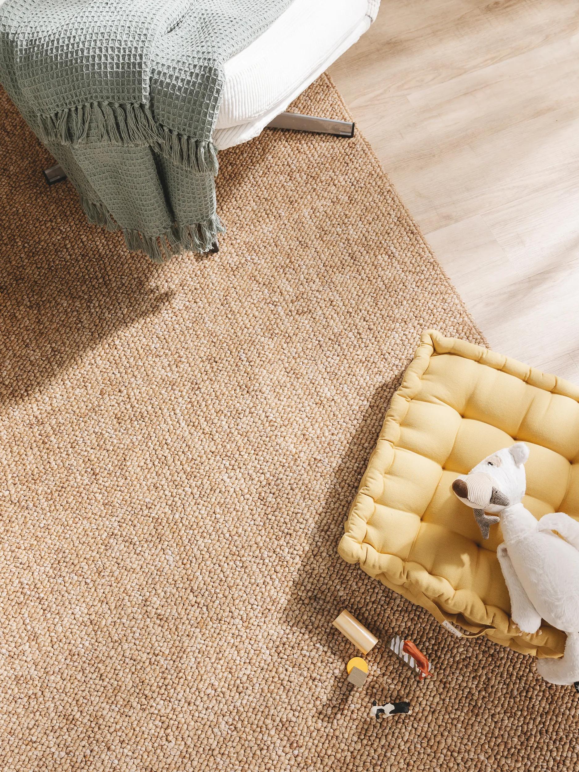 Washable Rug Enzo Light Brown