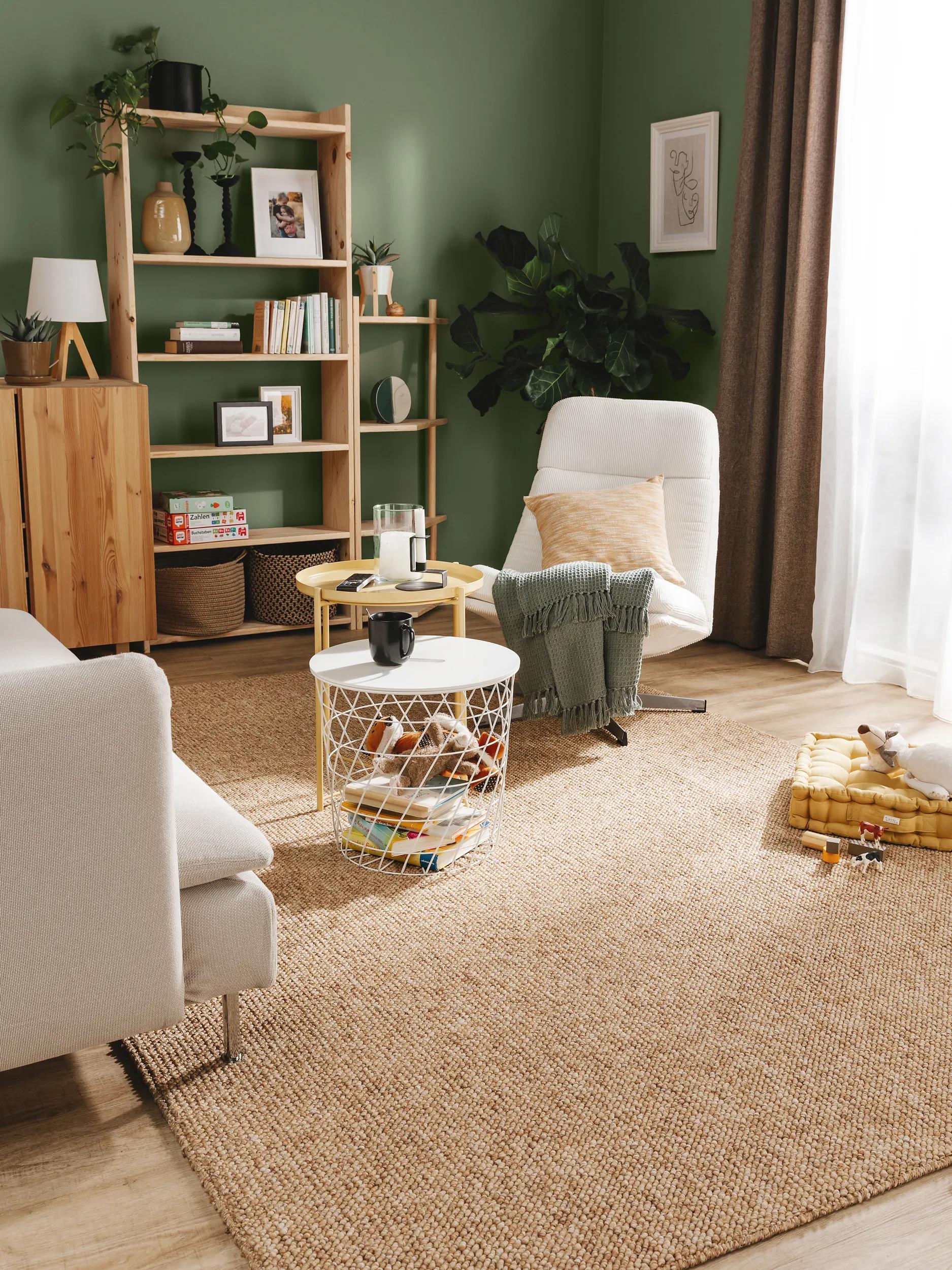 Washable Rug Enzo Light Brown