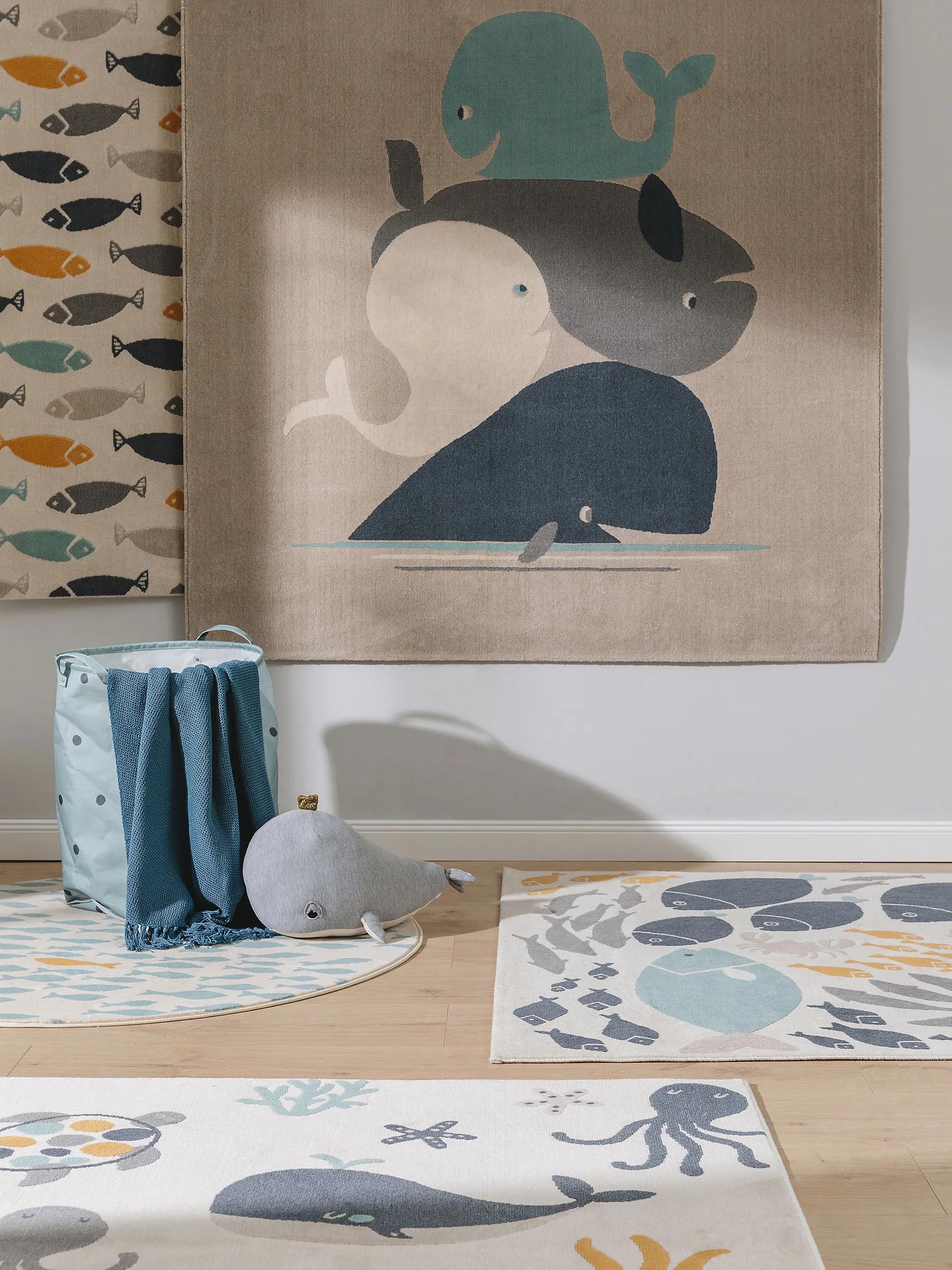 Kids rug Fabius Beige