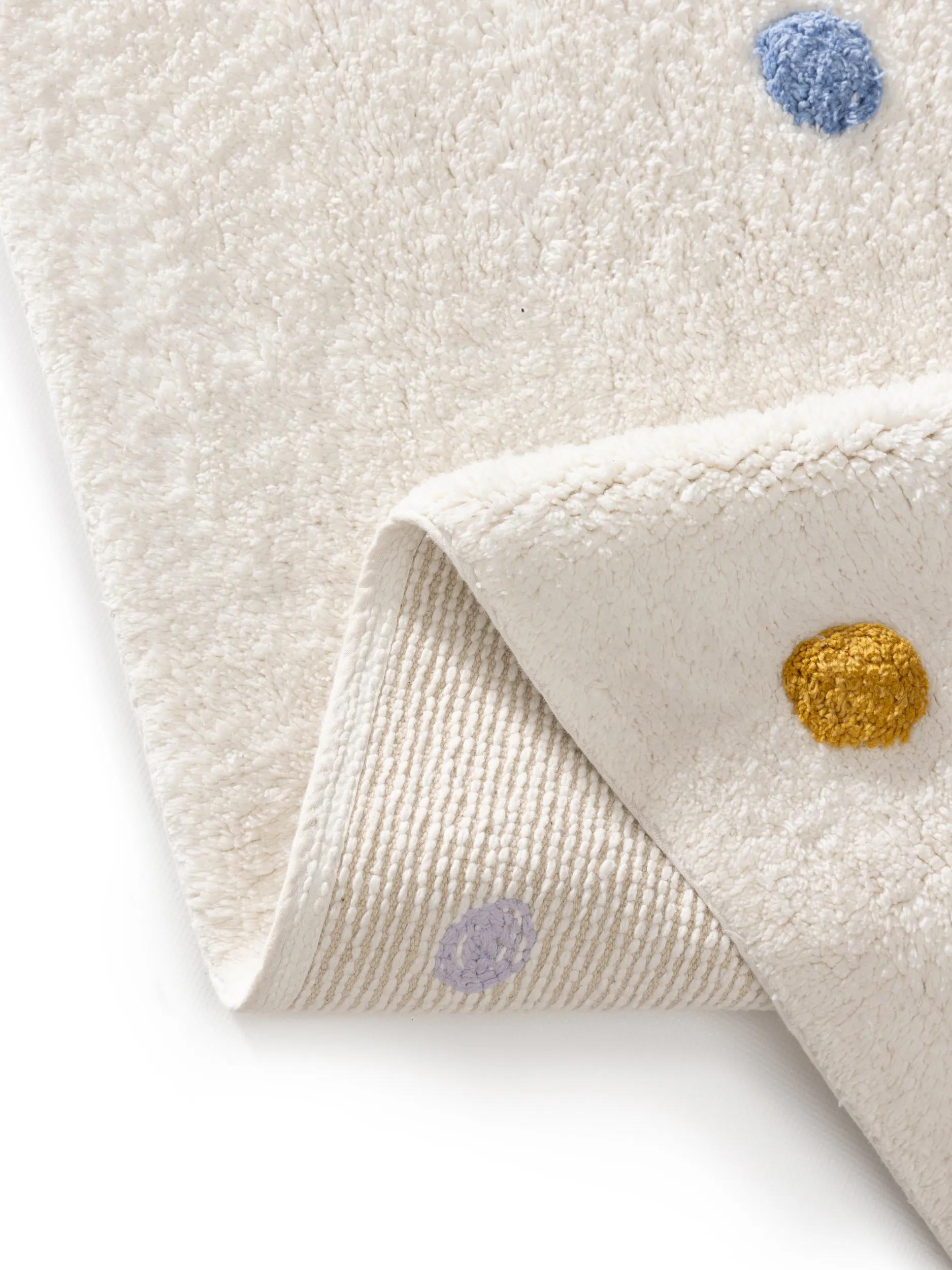 Washable Kid´s Rug Fiete Multicolour/Blue