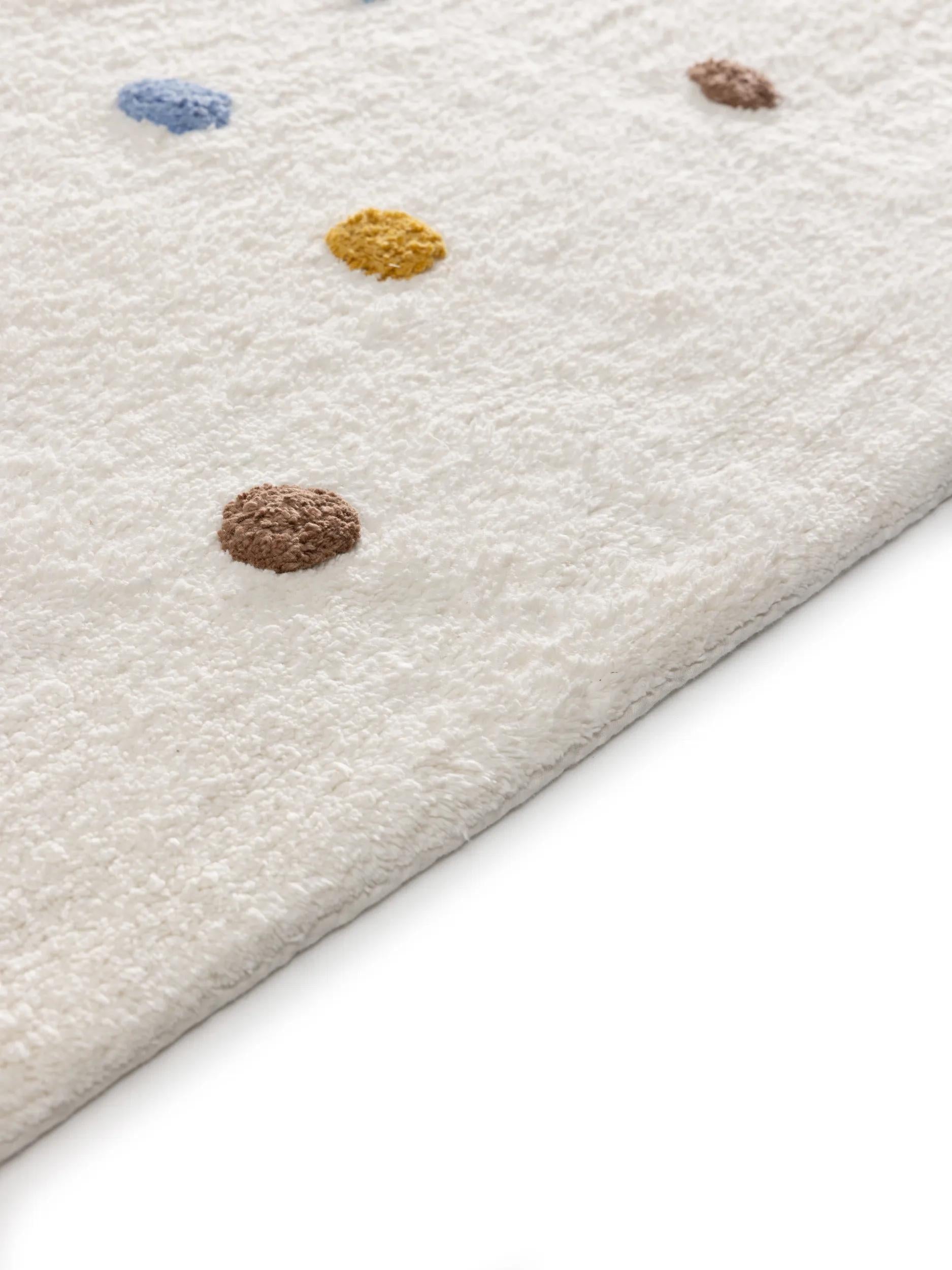 Washable Kid´s Rug Fiete Multicolour/Blue