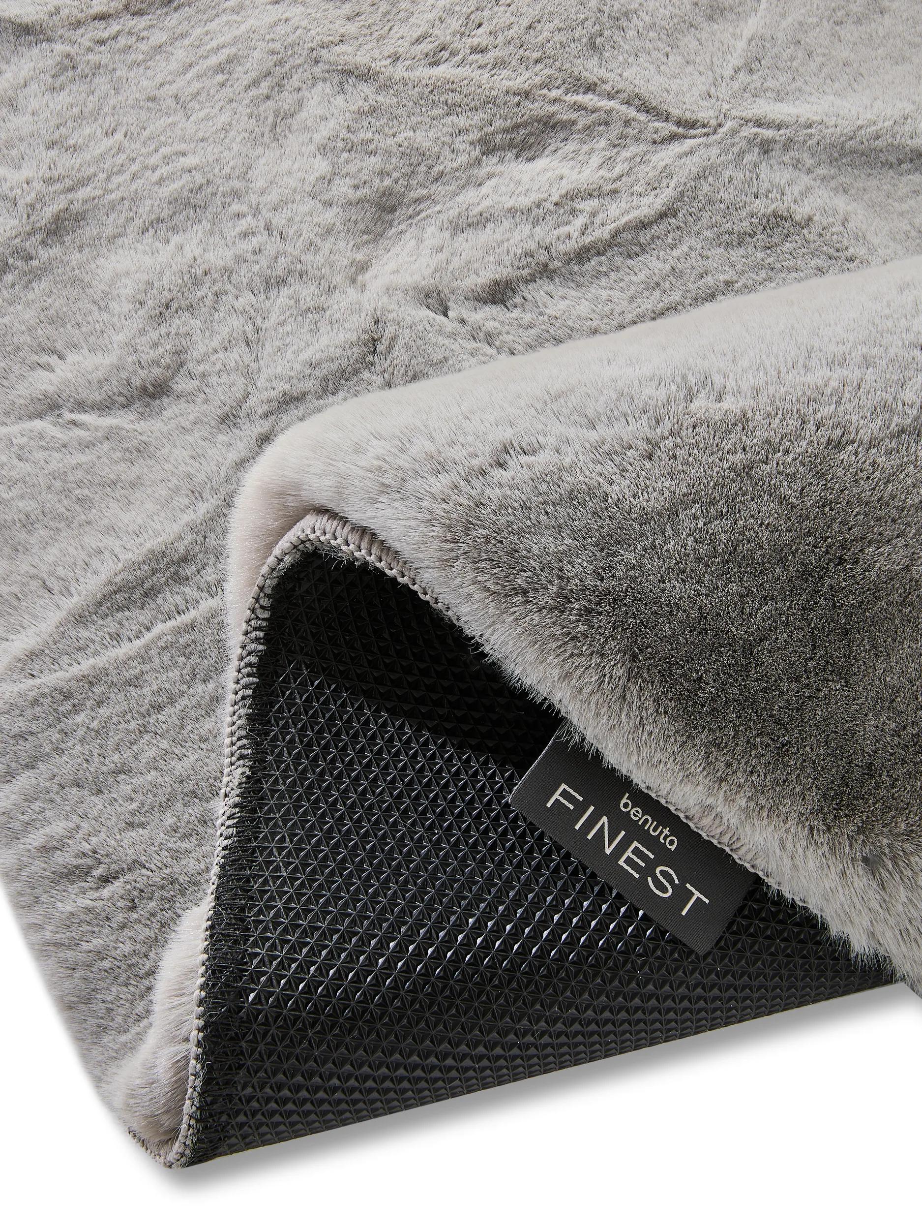 Shaggy rug Fine Grey