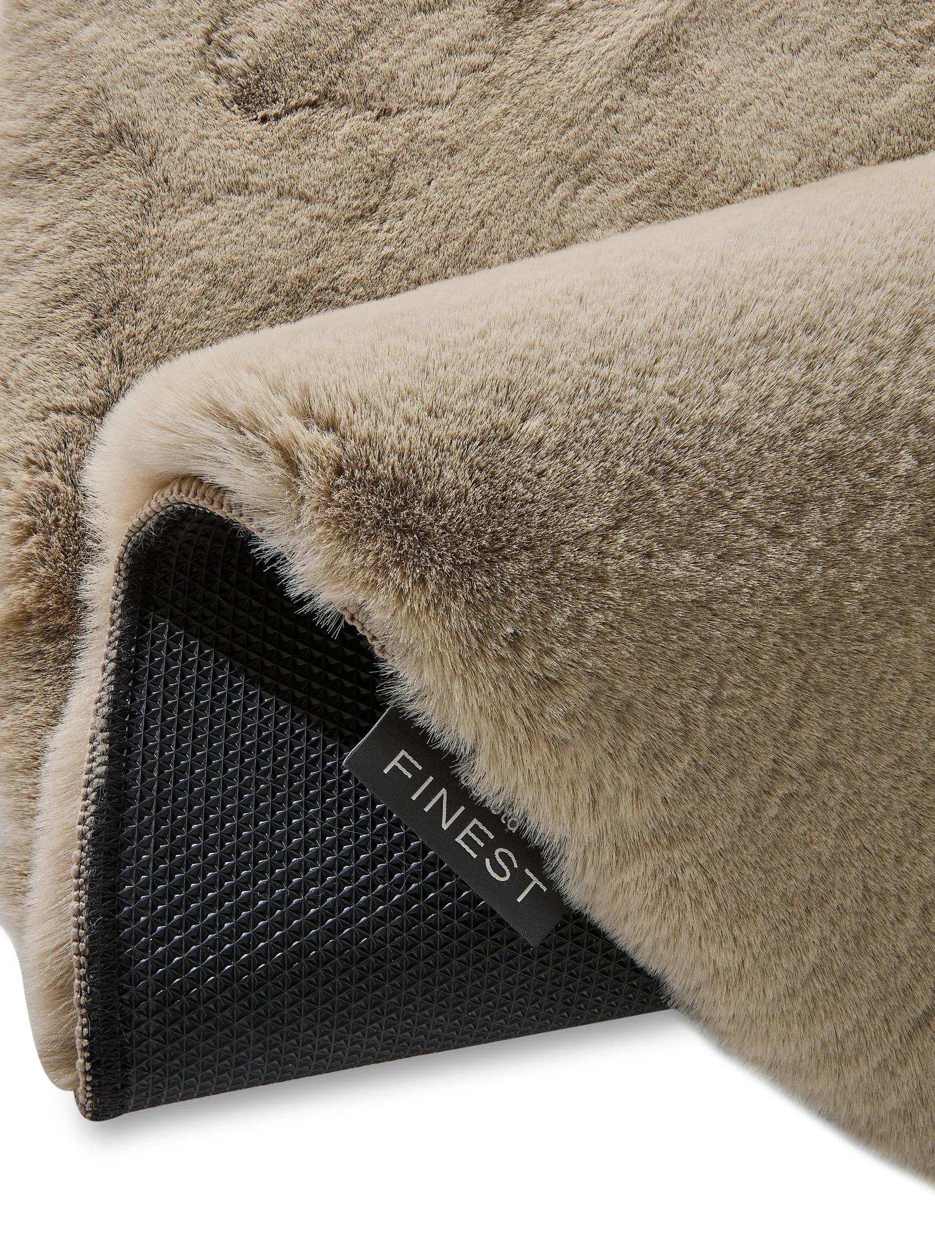 Shaggy rug Fine Beige