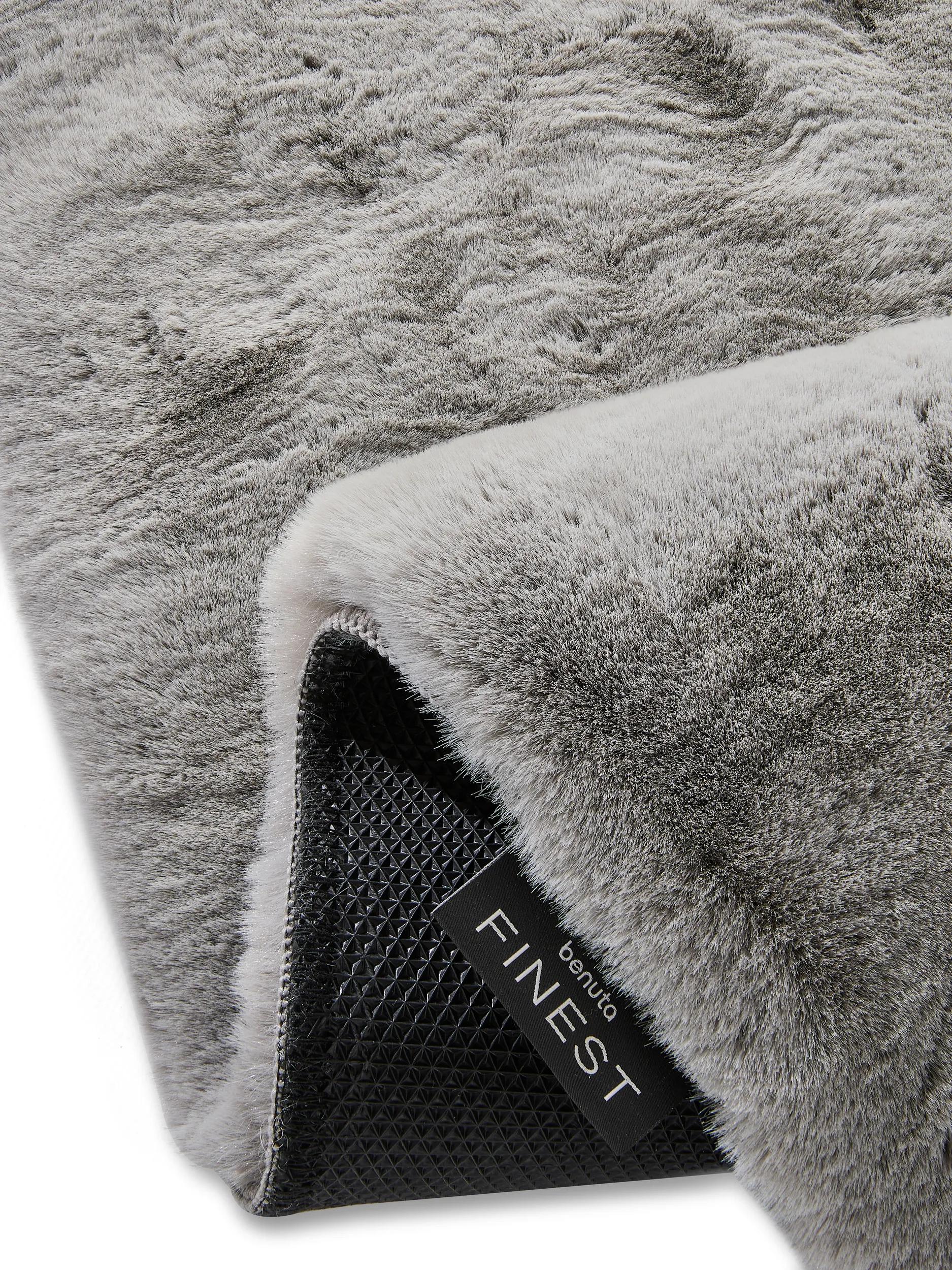 Shaggy rug Fine Grey