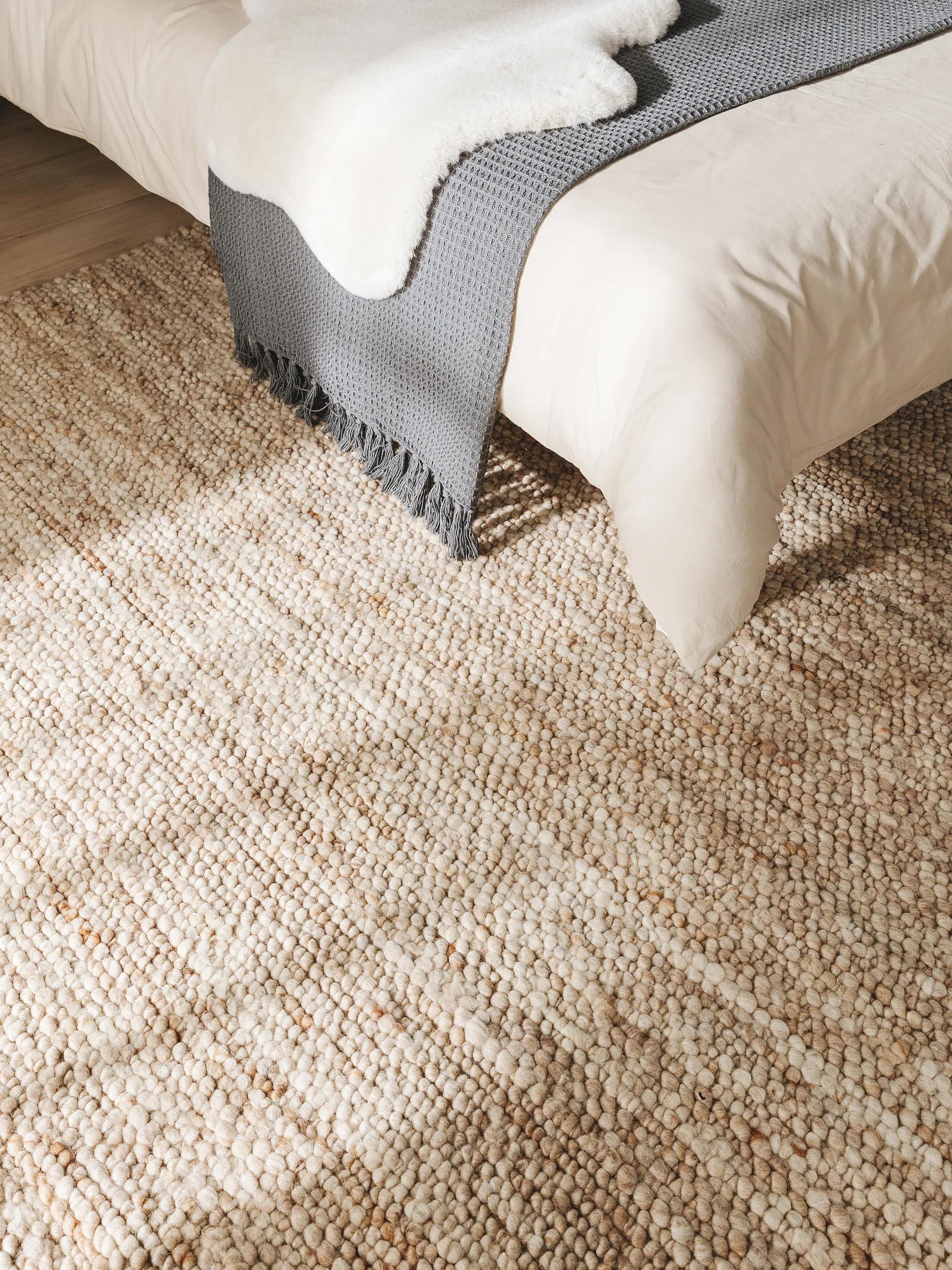 Wool Rug Finn Beige