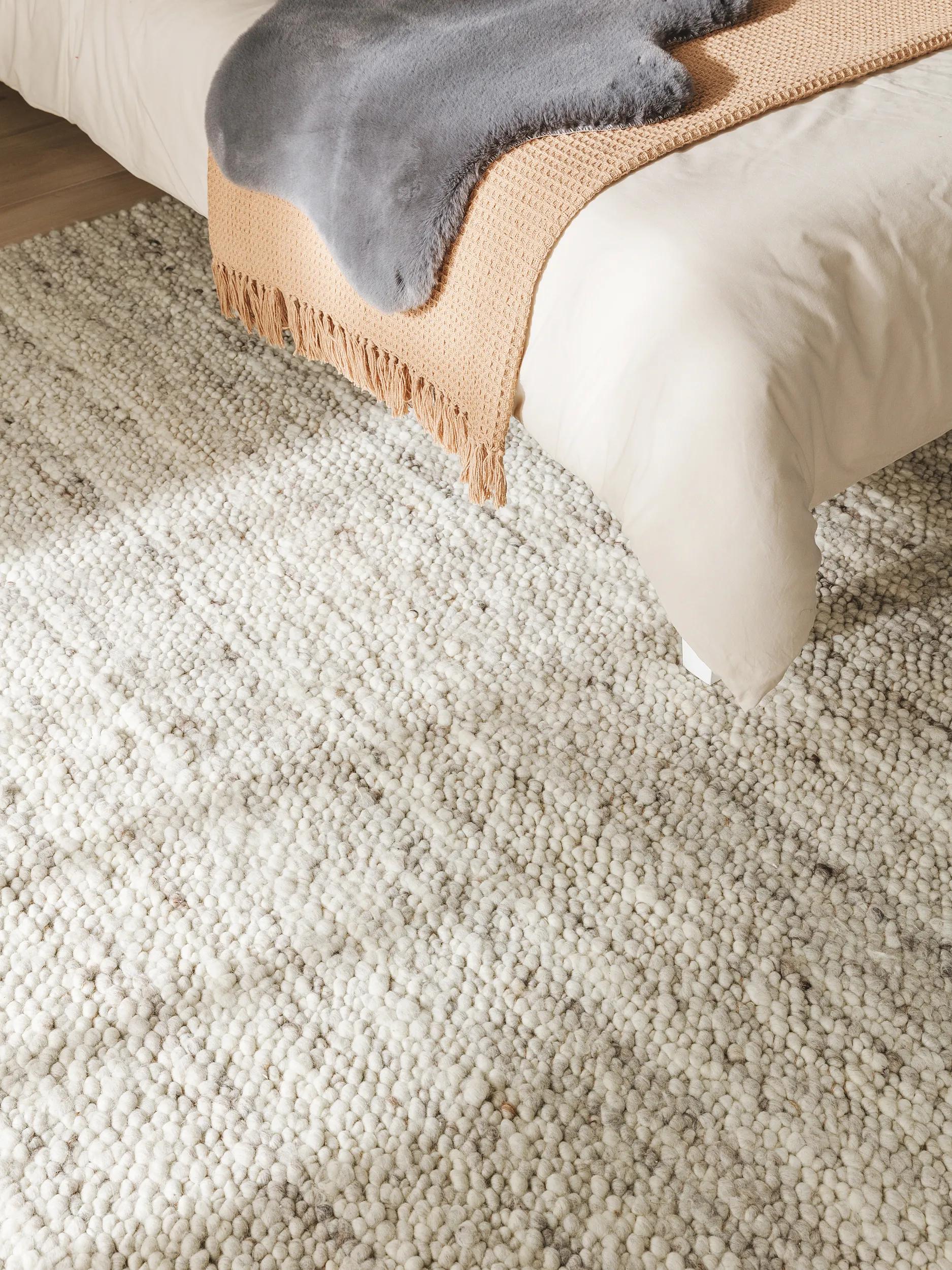 Wool Rug Finn Ivory Grey