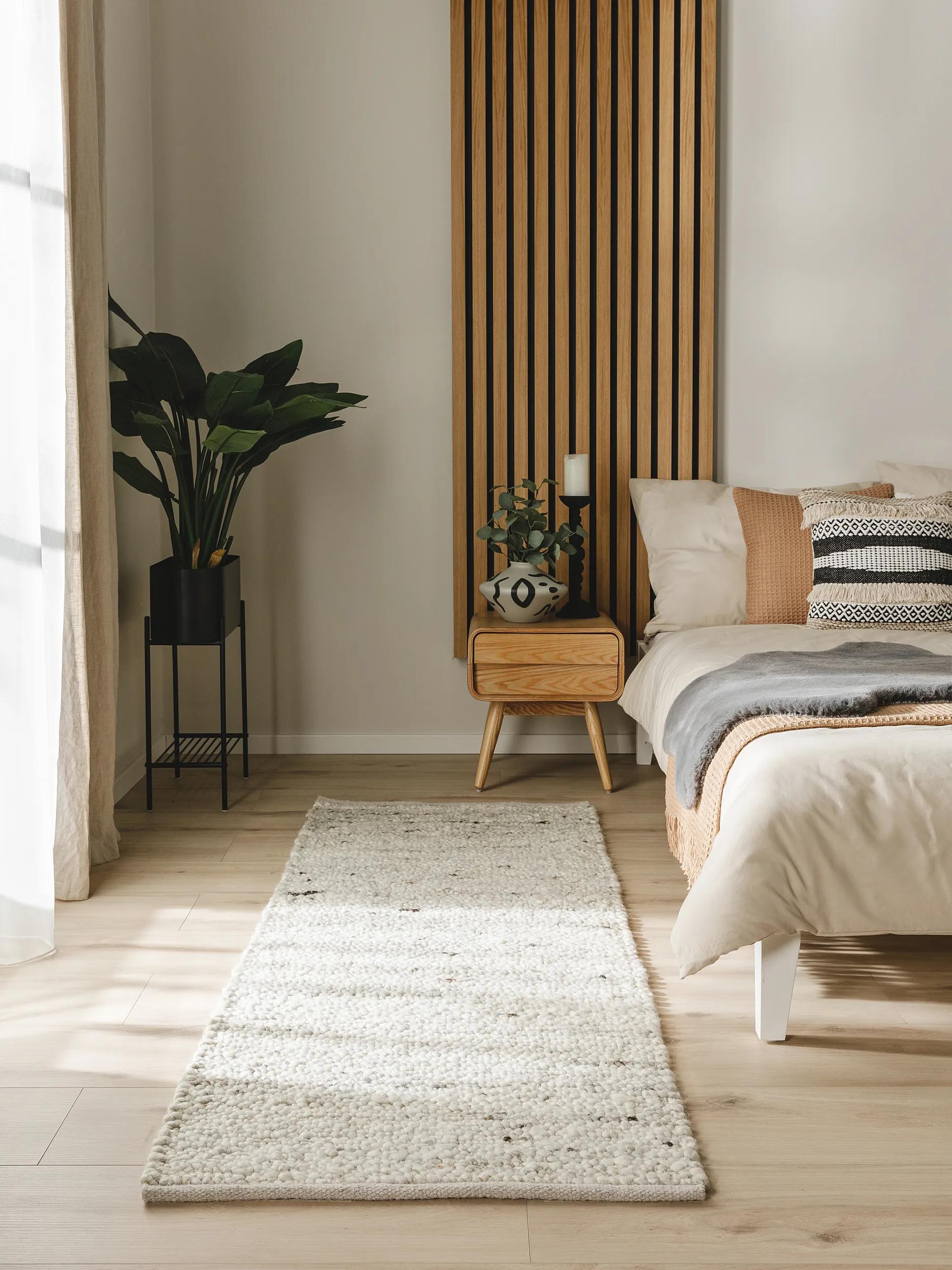 Wool Rug Finn Ivory Grey