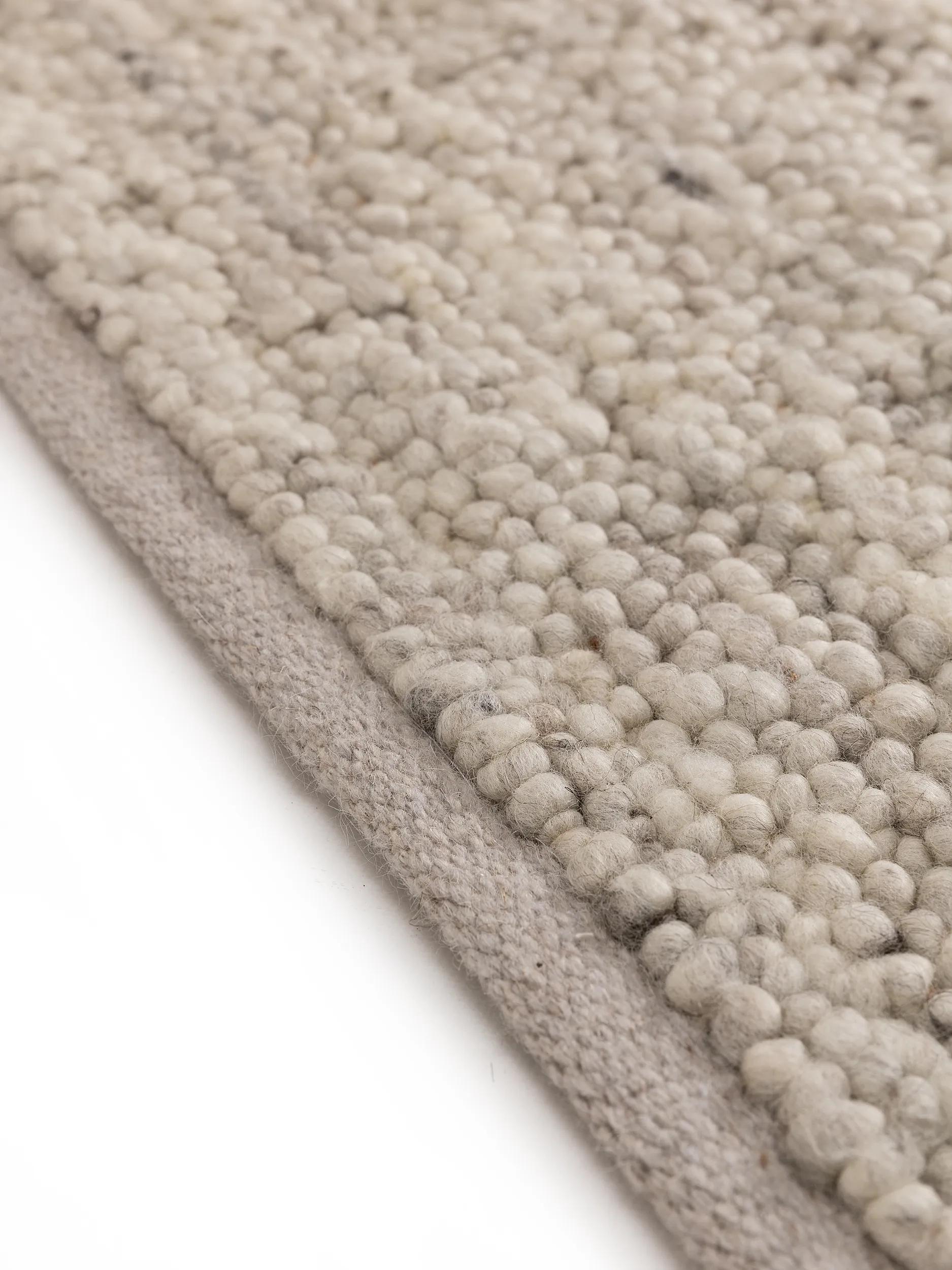 Wool Rug Finn Ivory Grey