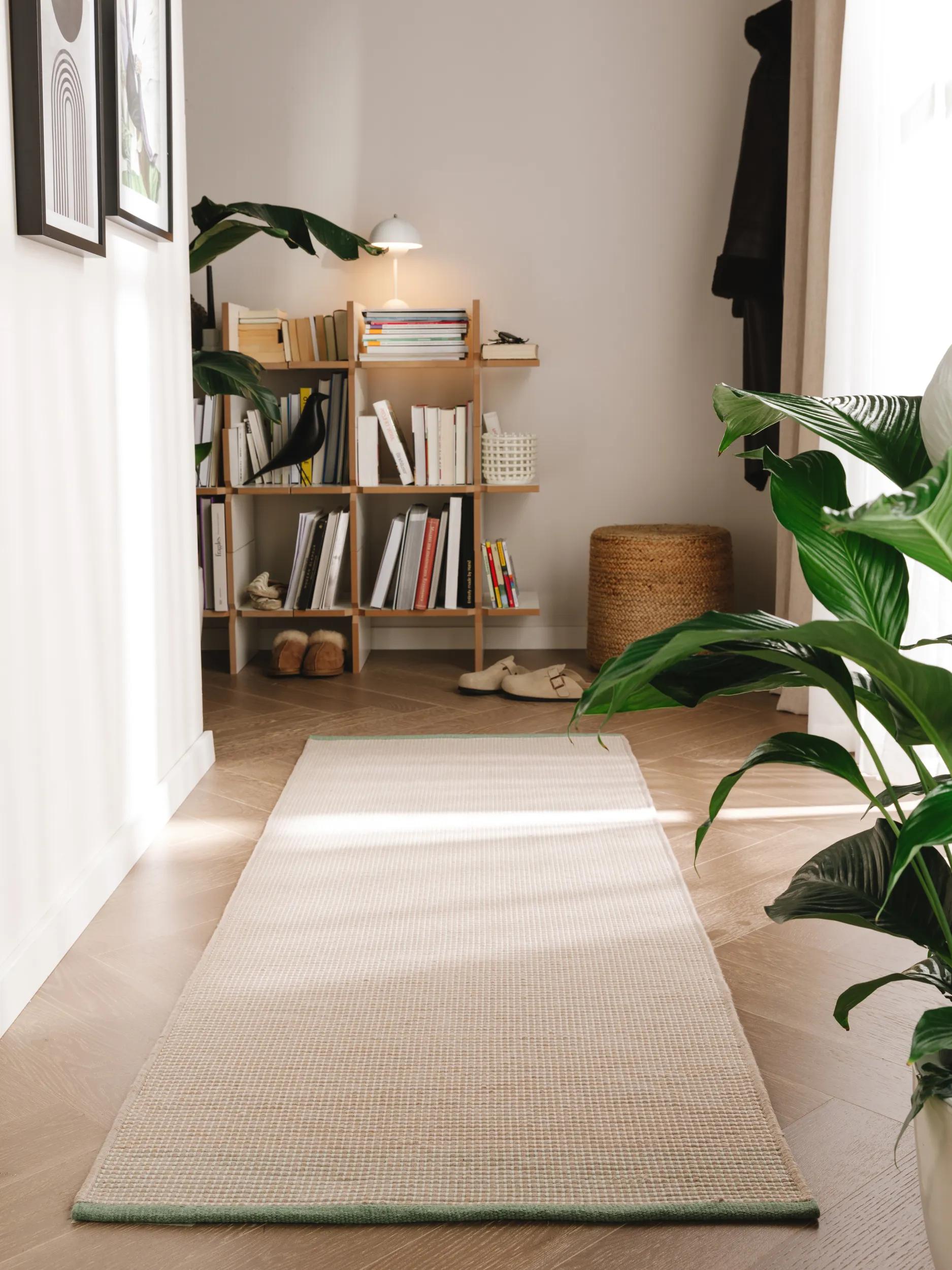 In- & Outdoor Runner Fion Beige/Green