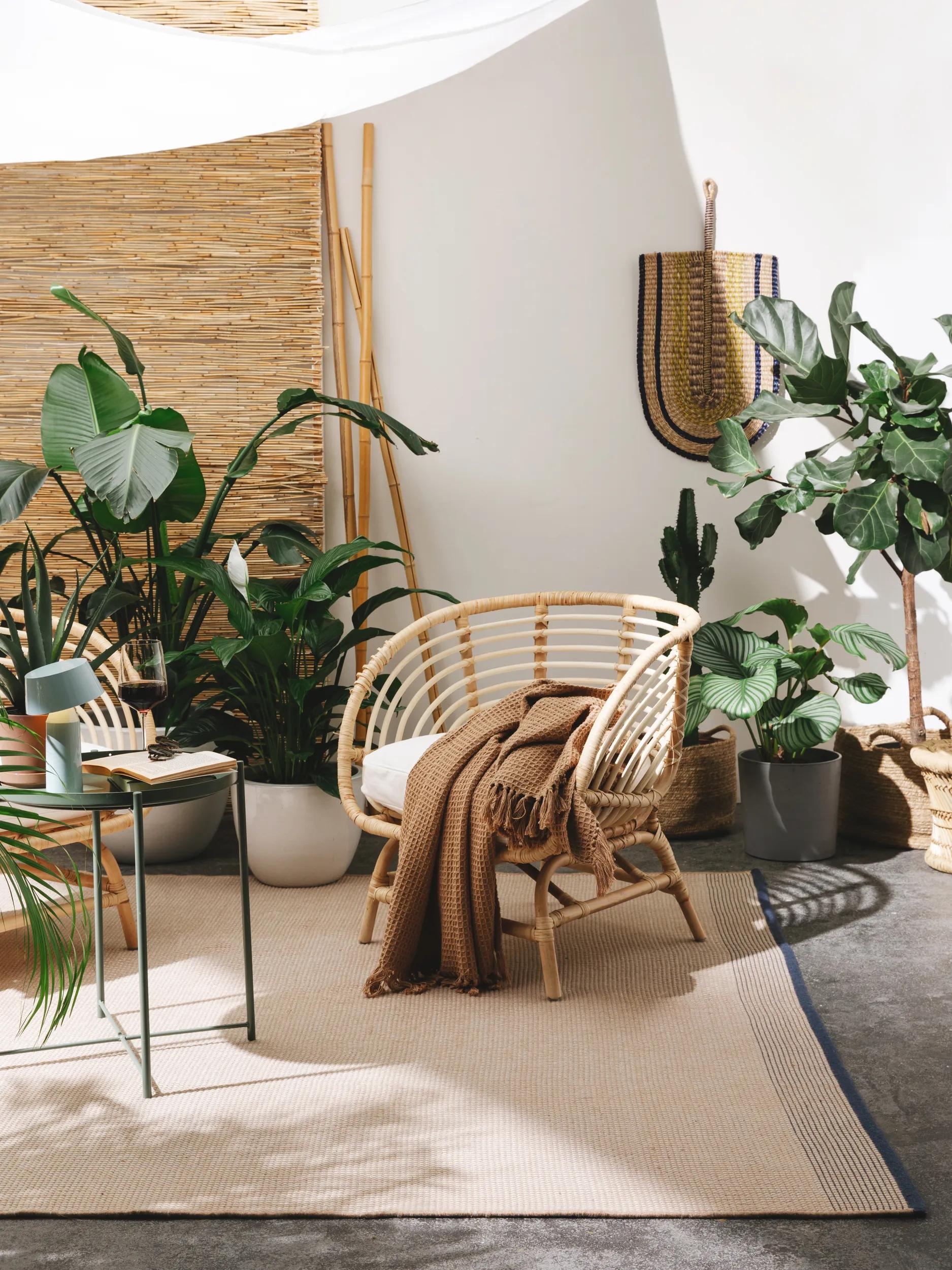 In- & Outdoor Rug Fion Beige/Blue