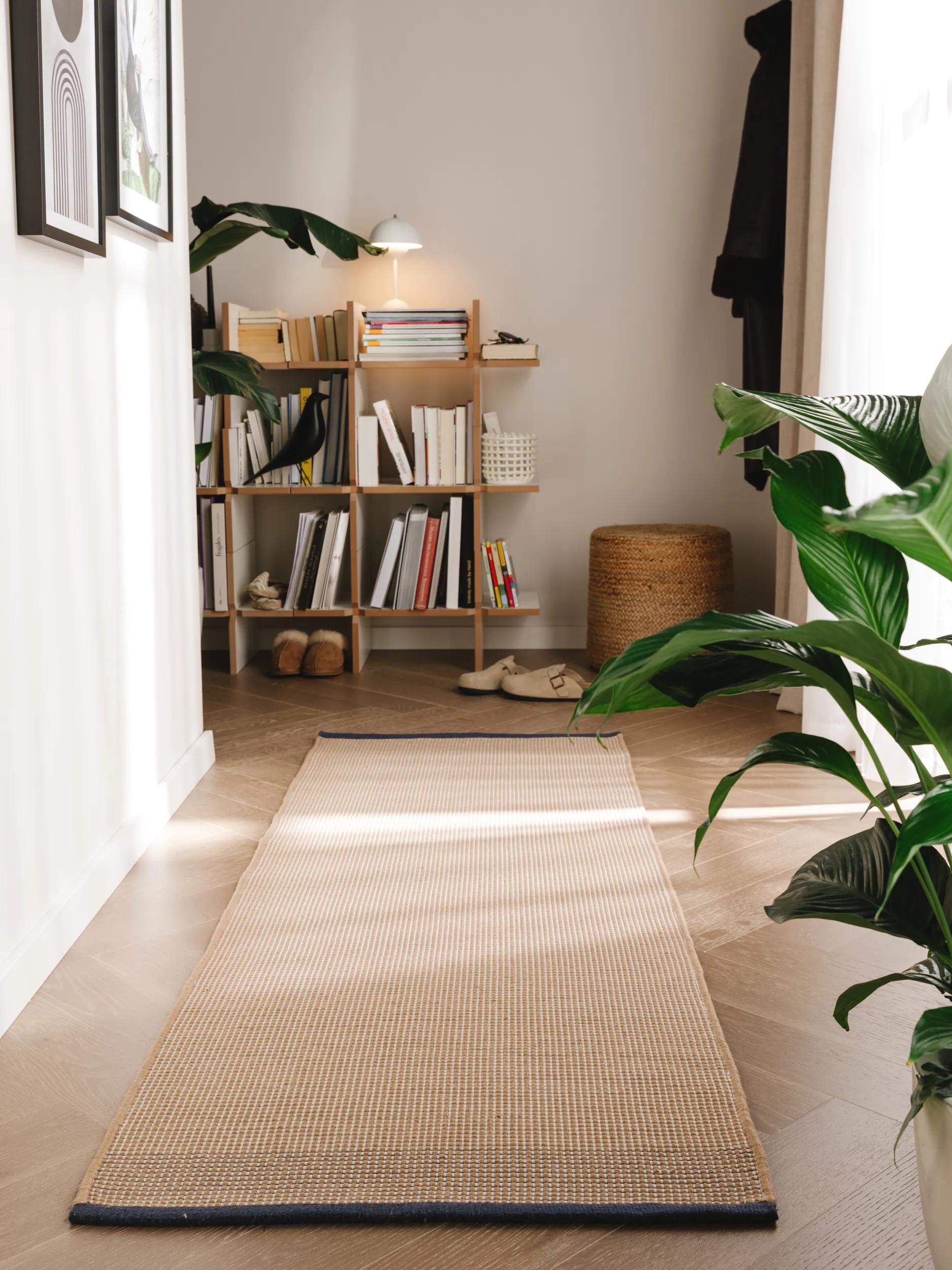 In- & Outdoor Runner Fion Beige/Blue