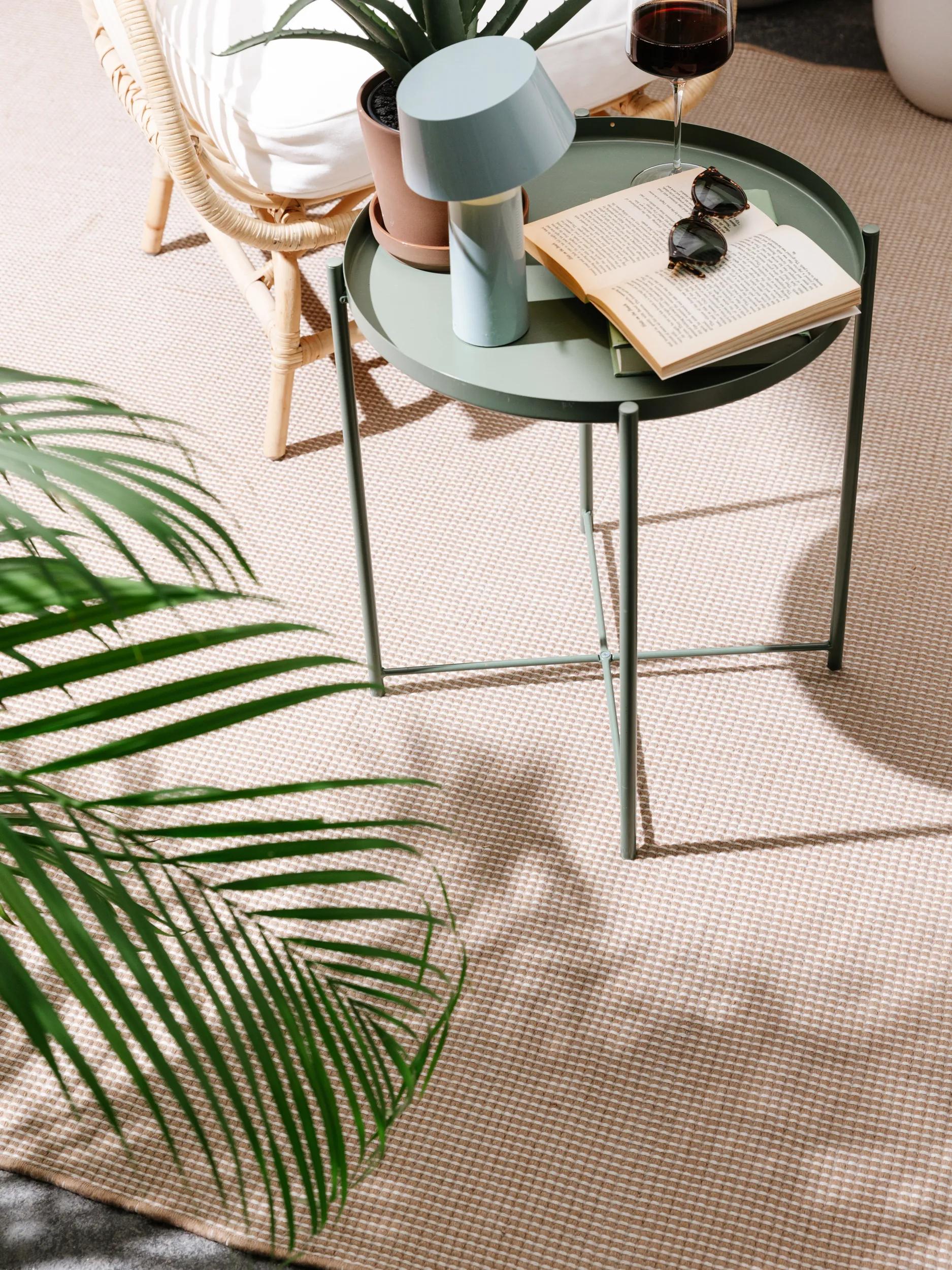 In- & Outdoor Rug Fion Beige/Blue