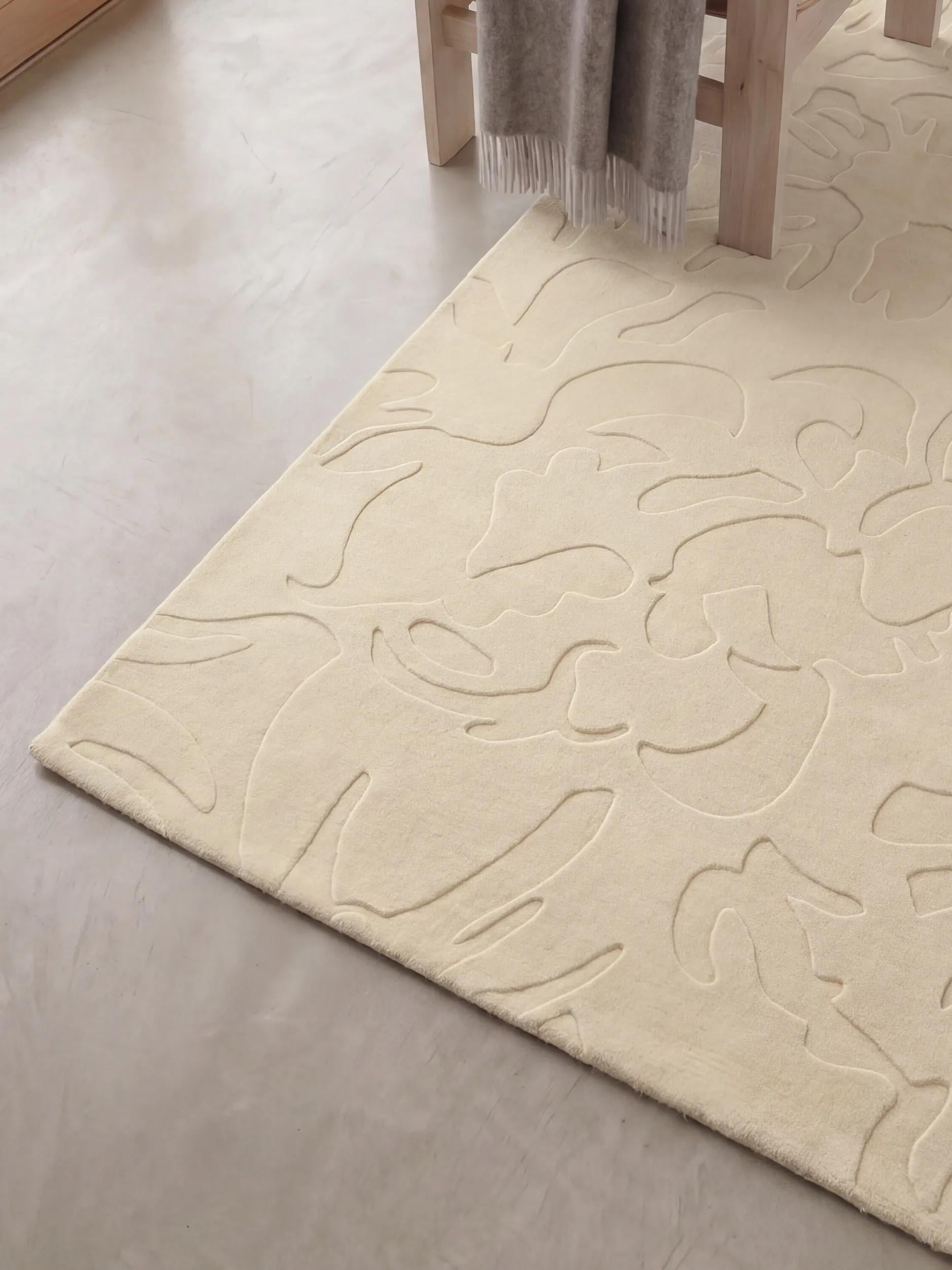 Wool Rug Fiore Cream