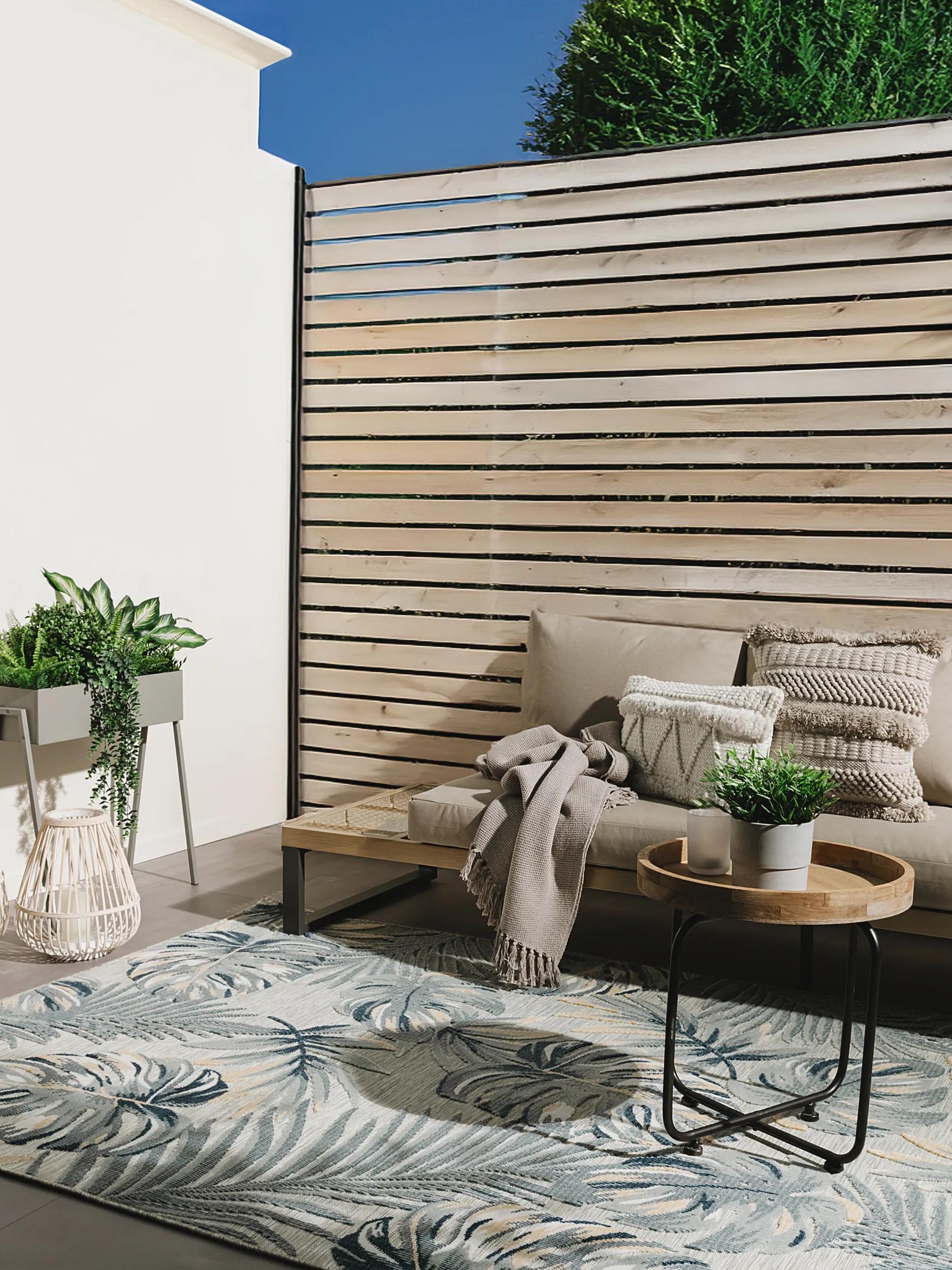 In- & Outdoor Rug Flora Multicolour