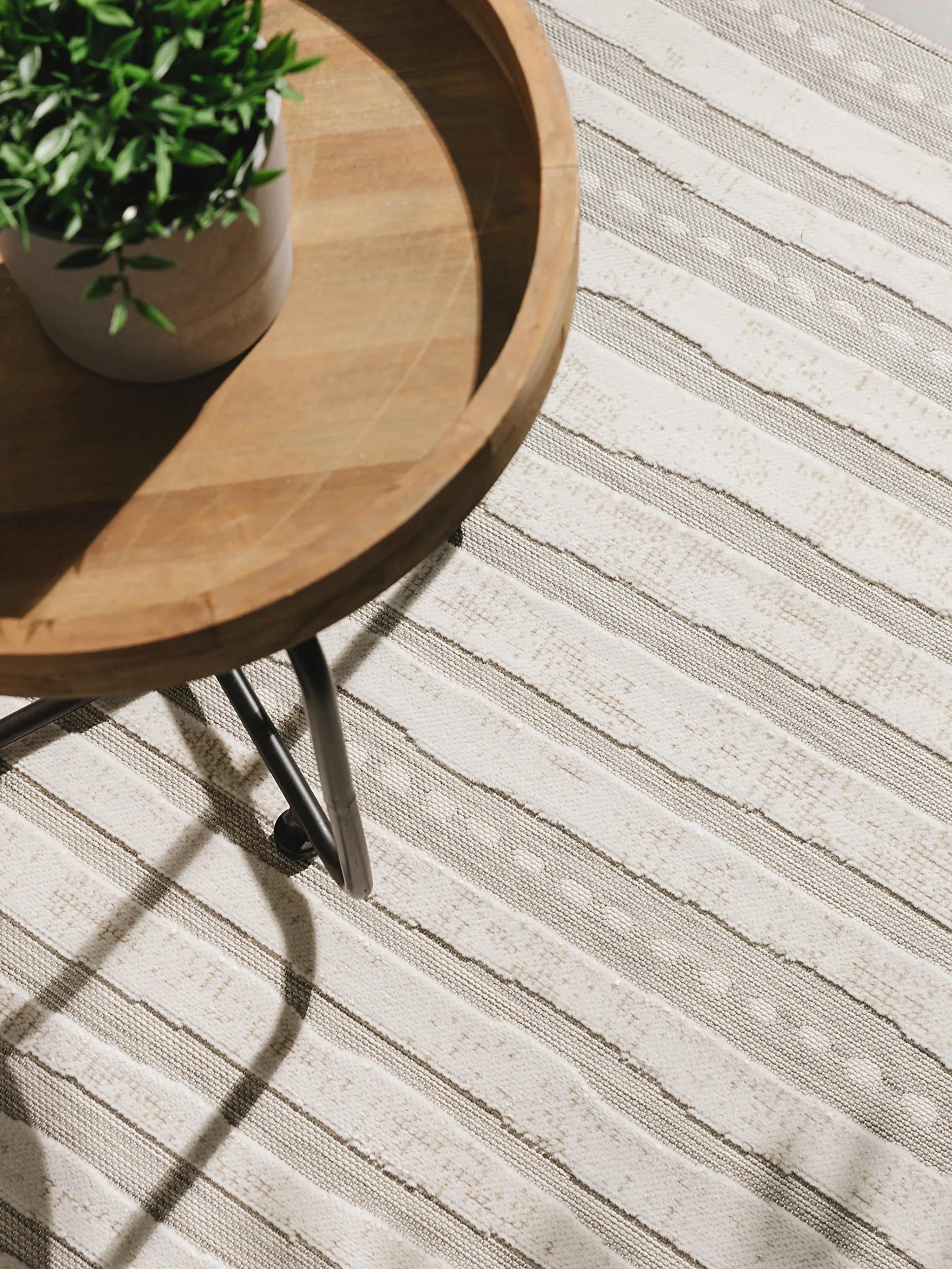 In- & Outdoor Rug Flora Grey