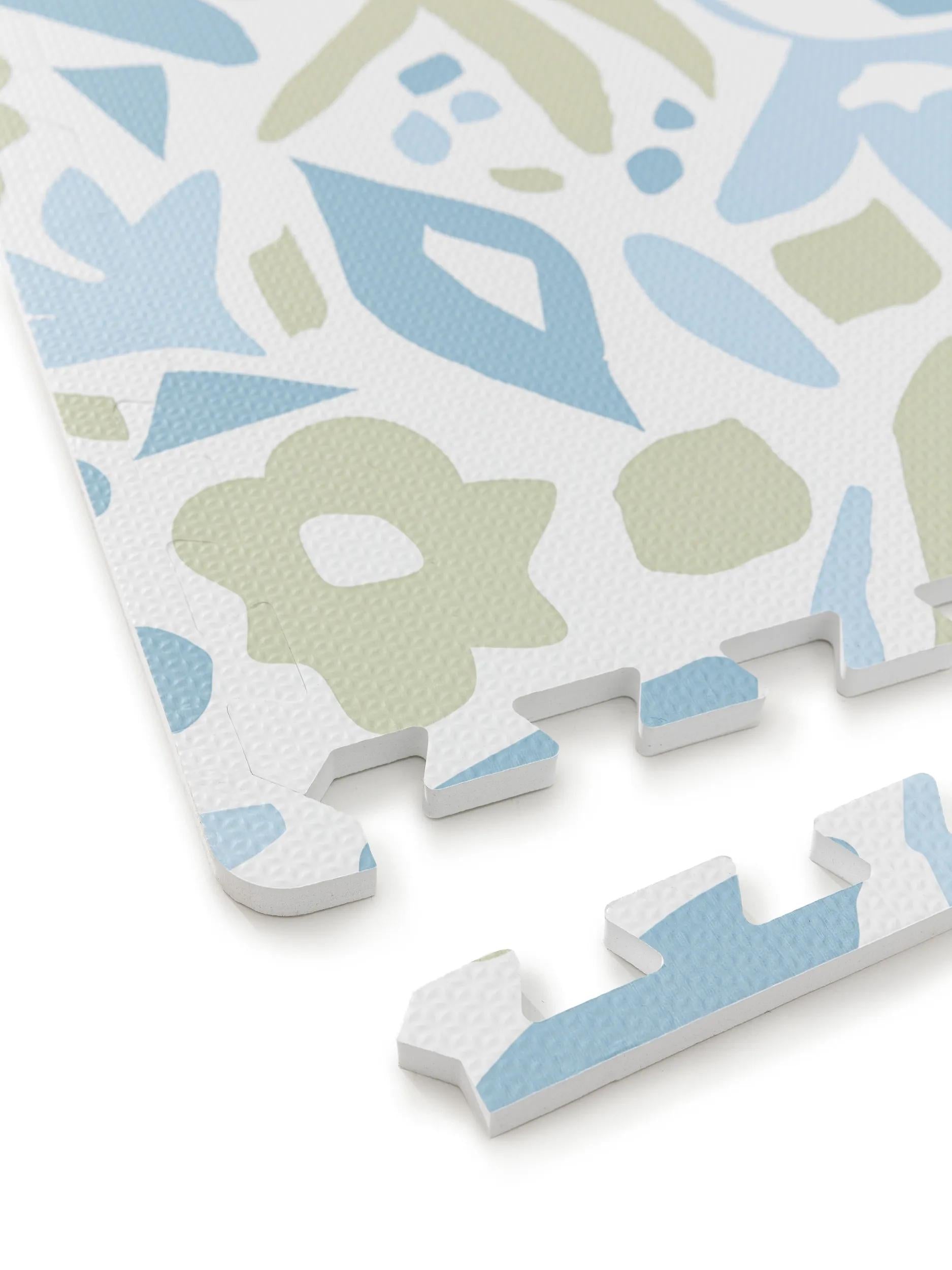 Playmat Flora Blue