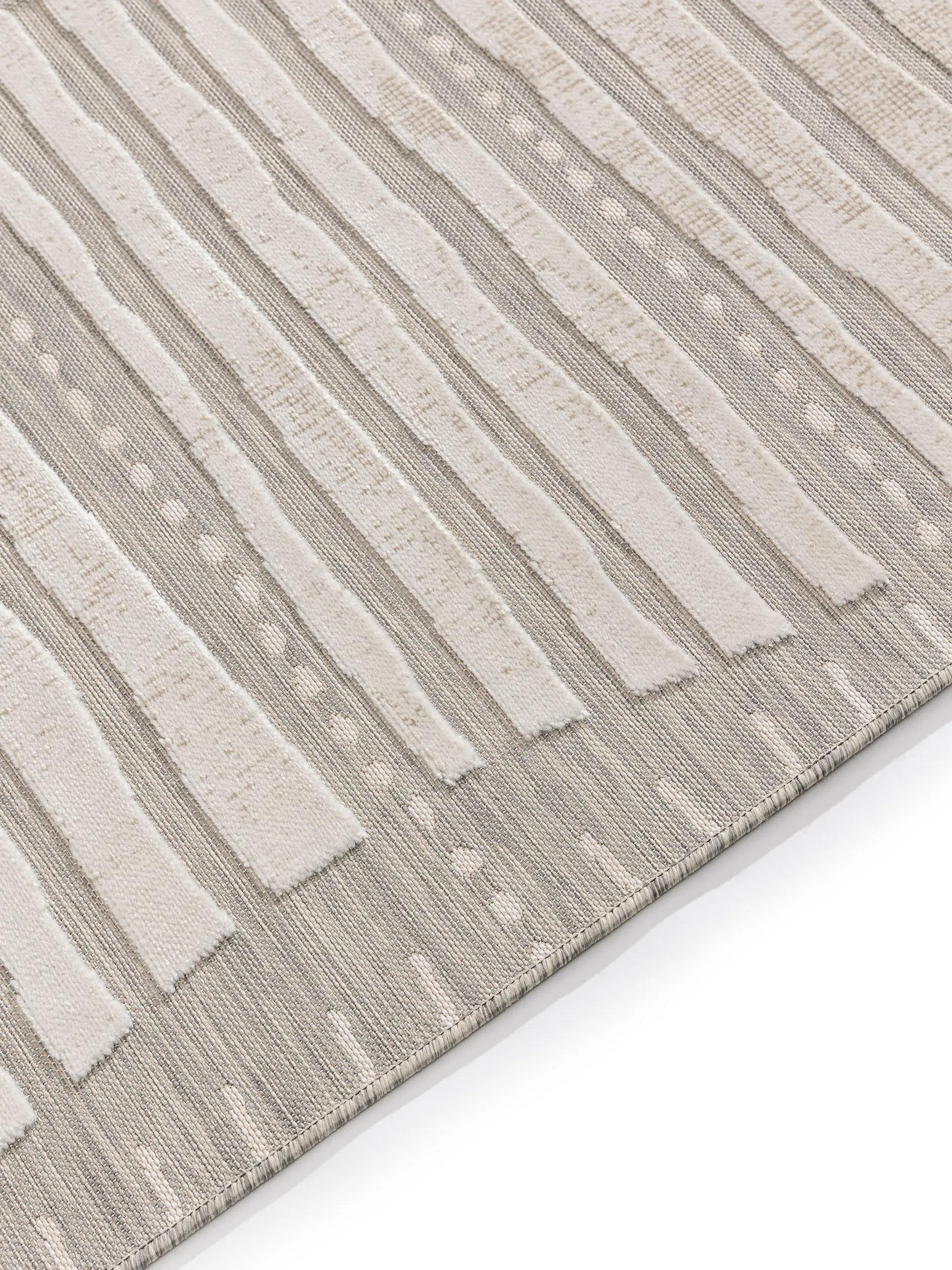 In- & Outdoor Rug Flora Grey