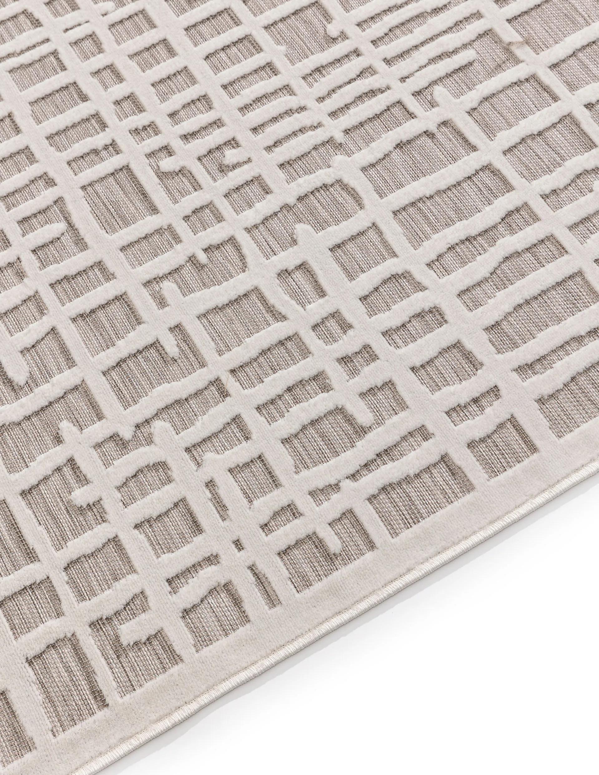 In- & Outdoor Rug Flora Grey