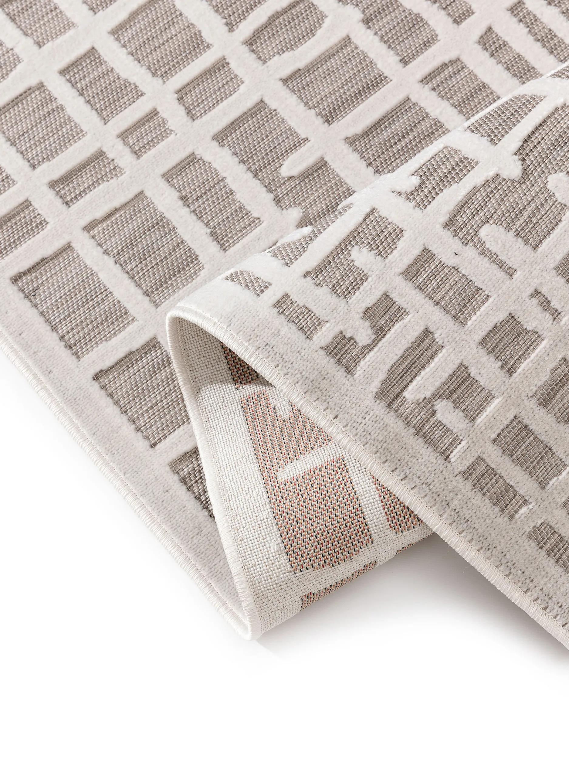 In- & Outdoor Rug Flora Grey