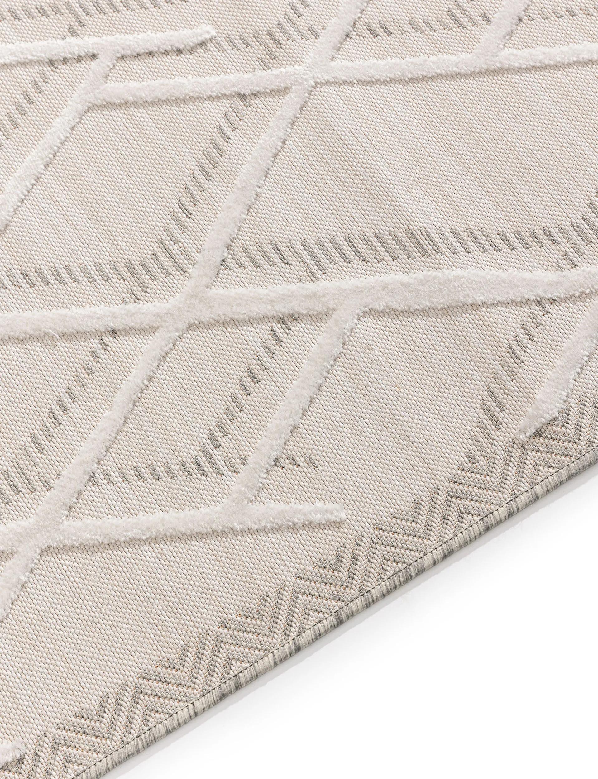 In- & Outdoor Runner Flora Cream