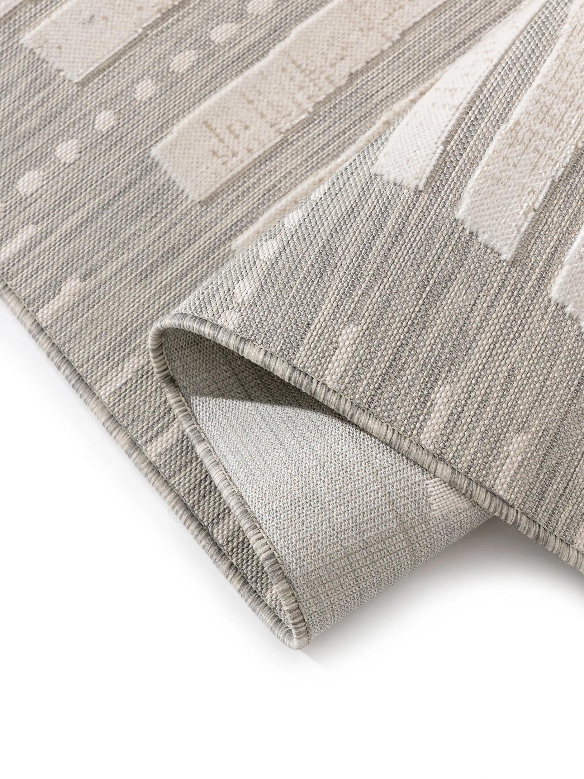 In- & Outdoor Rug Flora Grey