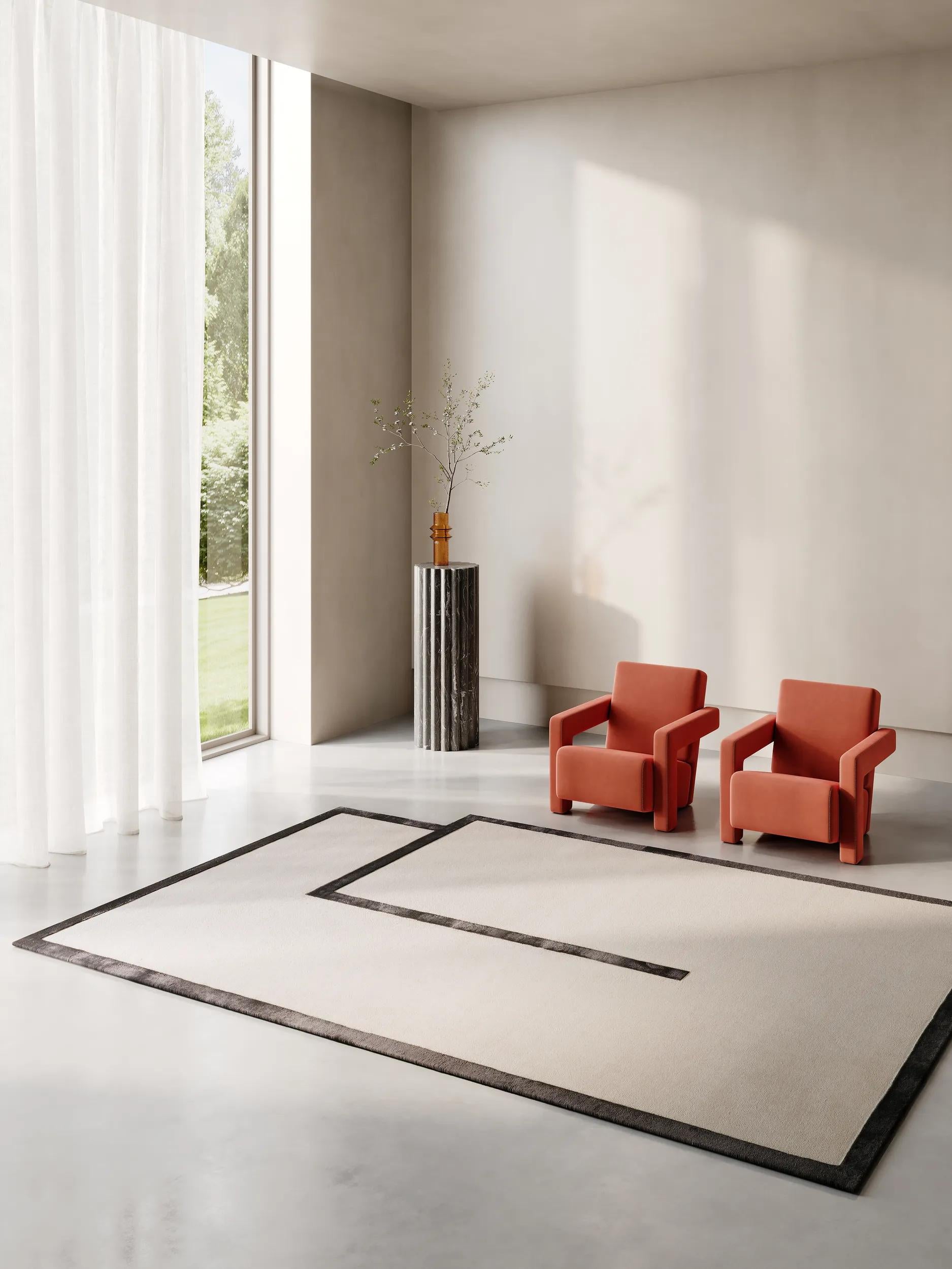 Rug Fold Black/White