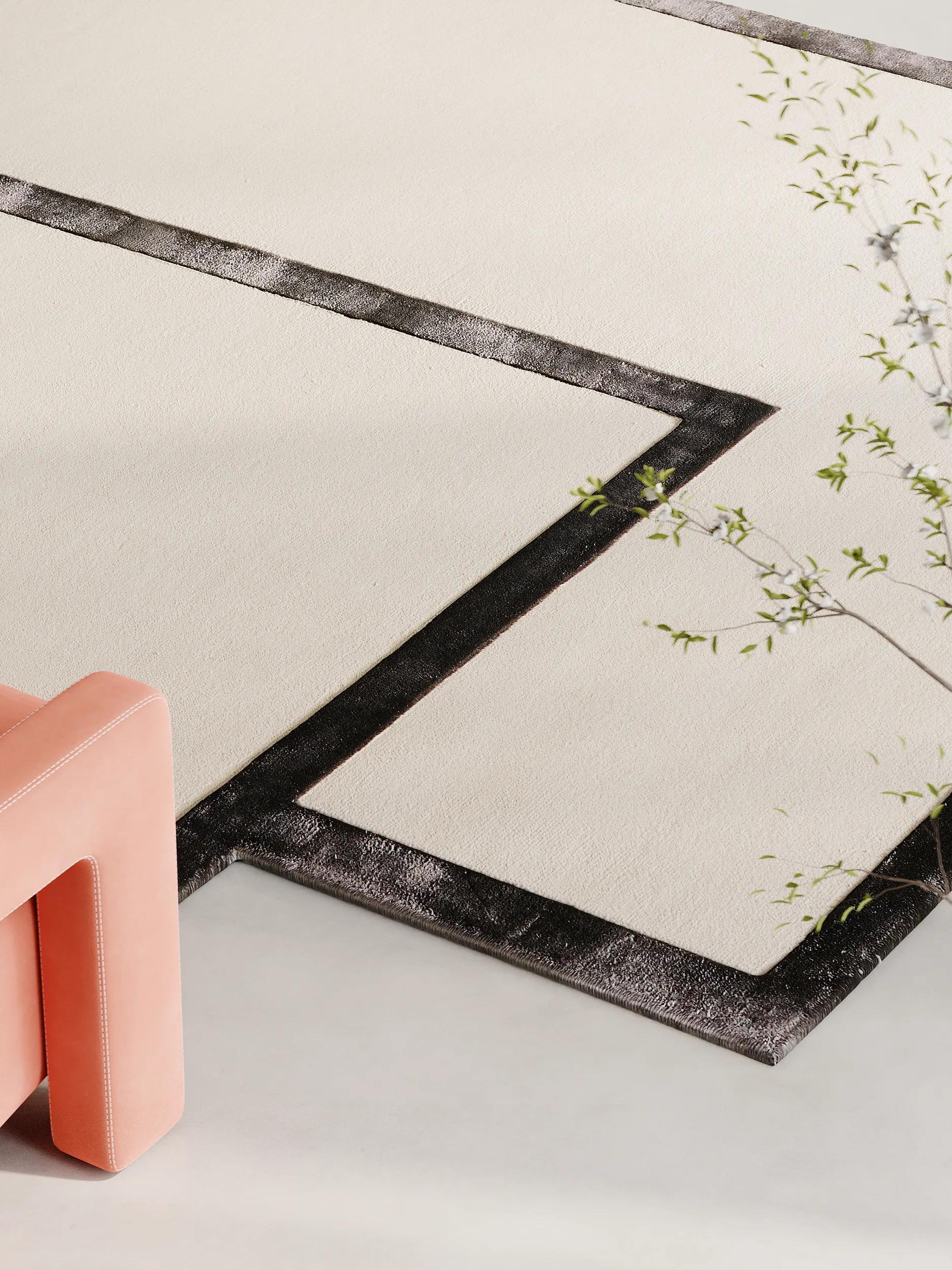 Rug Fold Black/White