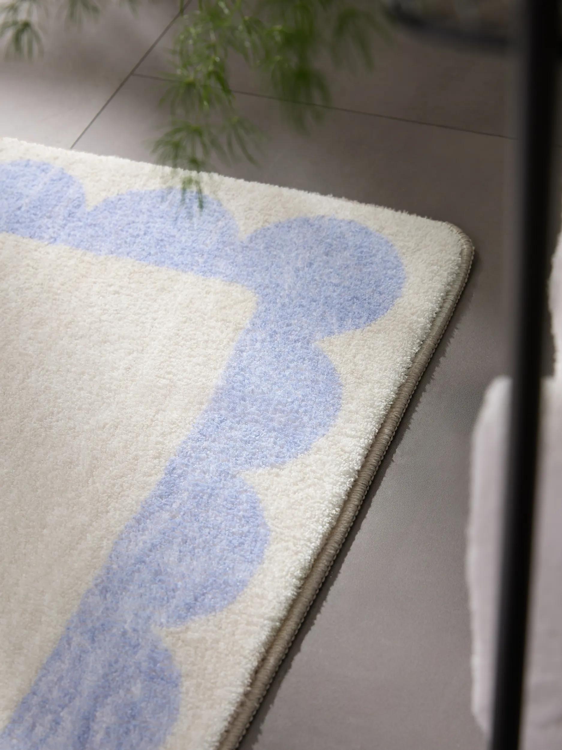 Bath Rug Frame Purple