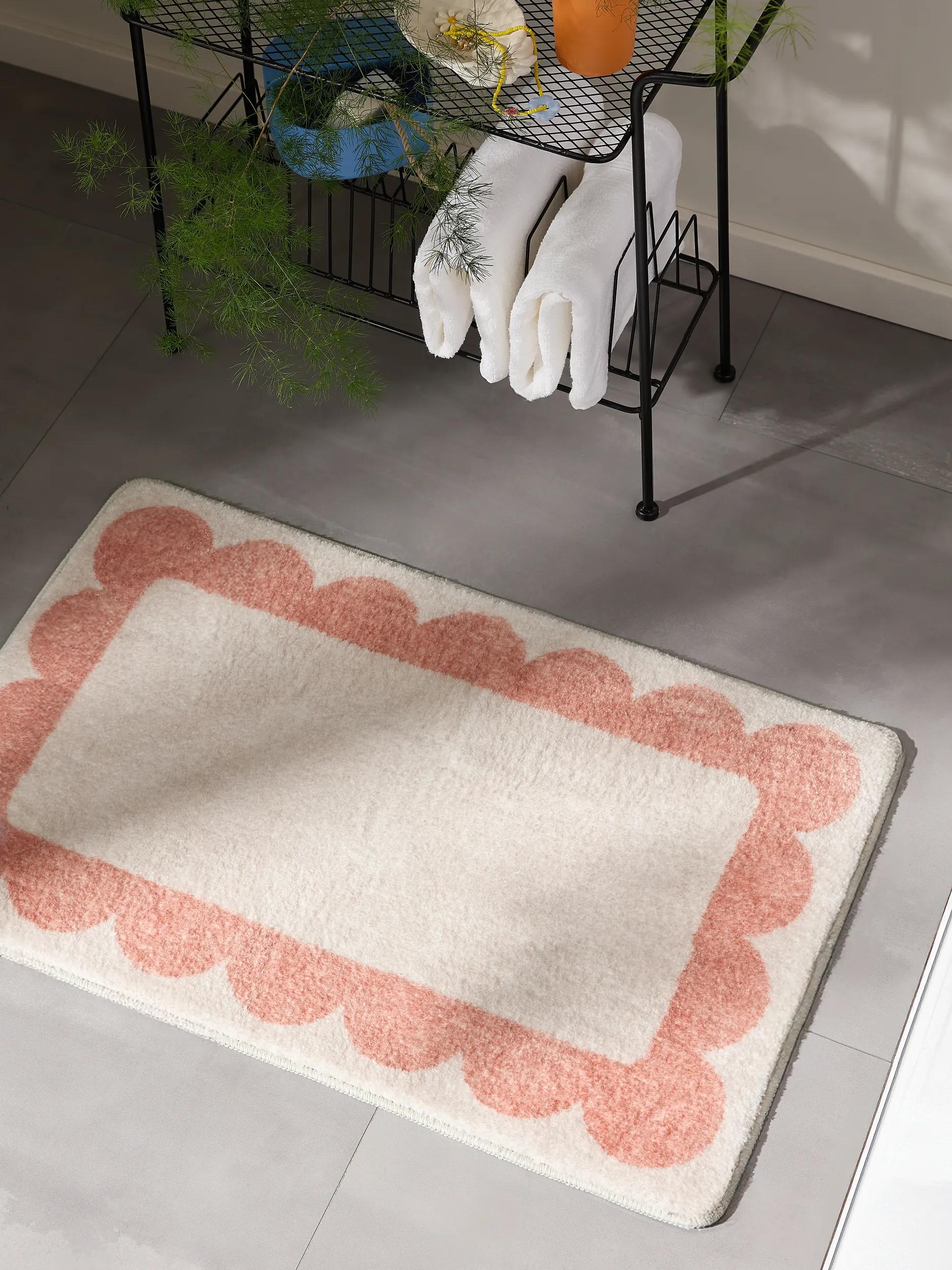 Bath Rug Frame Orange