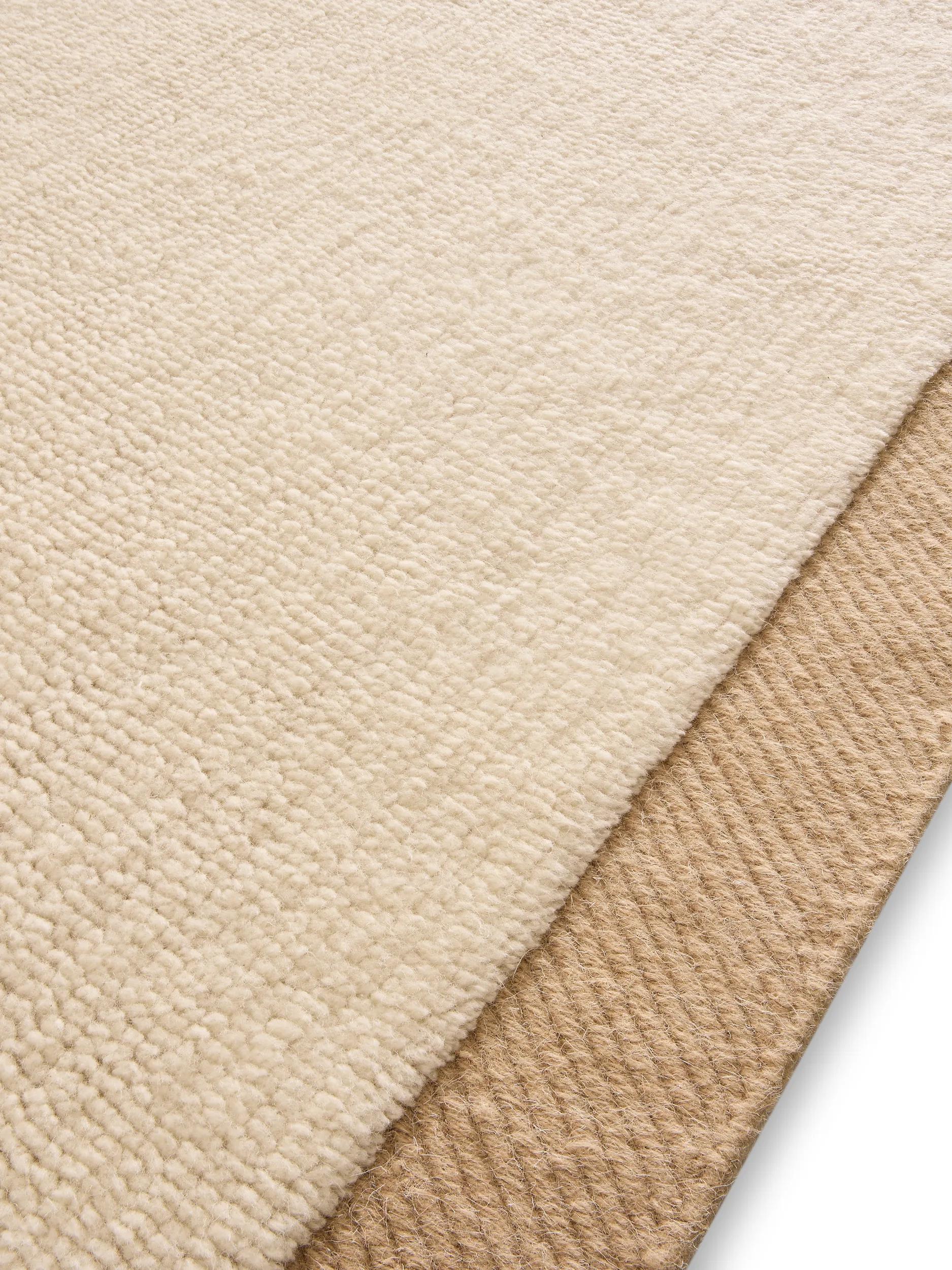 Alfombra de Lana Franco Crema/Beige