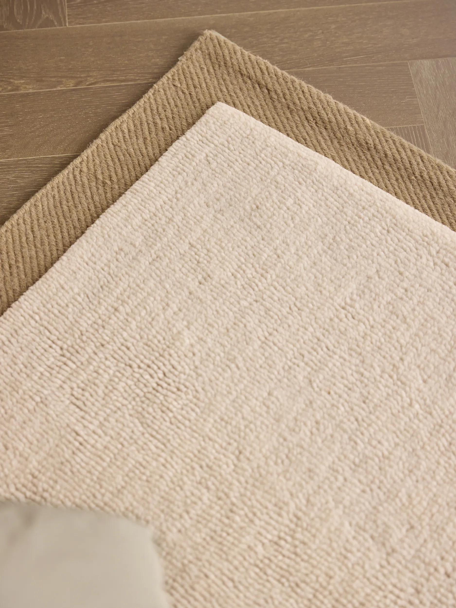 Alfombra de Lana Franco Crema/Beige