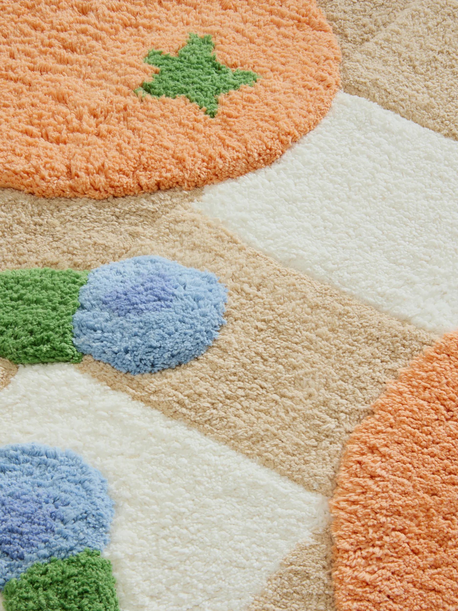 Kids Rug Franzi Beige/Orange