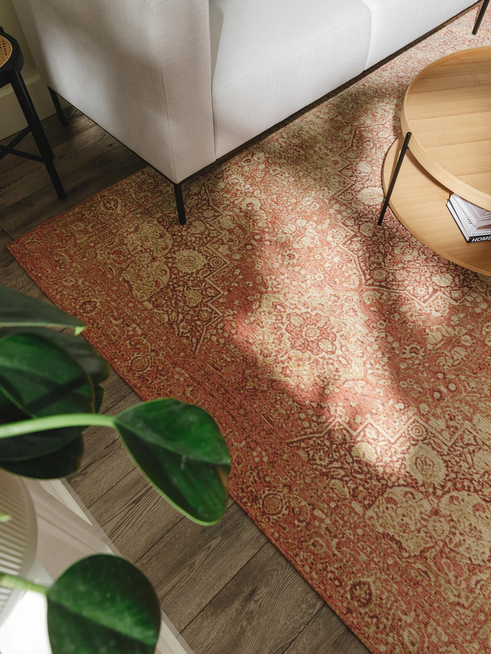 Flat Weave Rug Frencie Rose