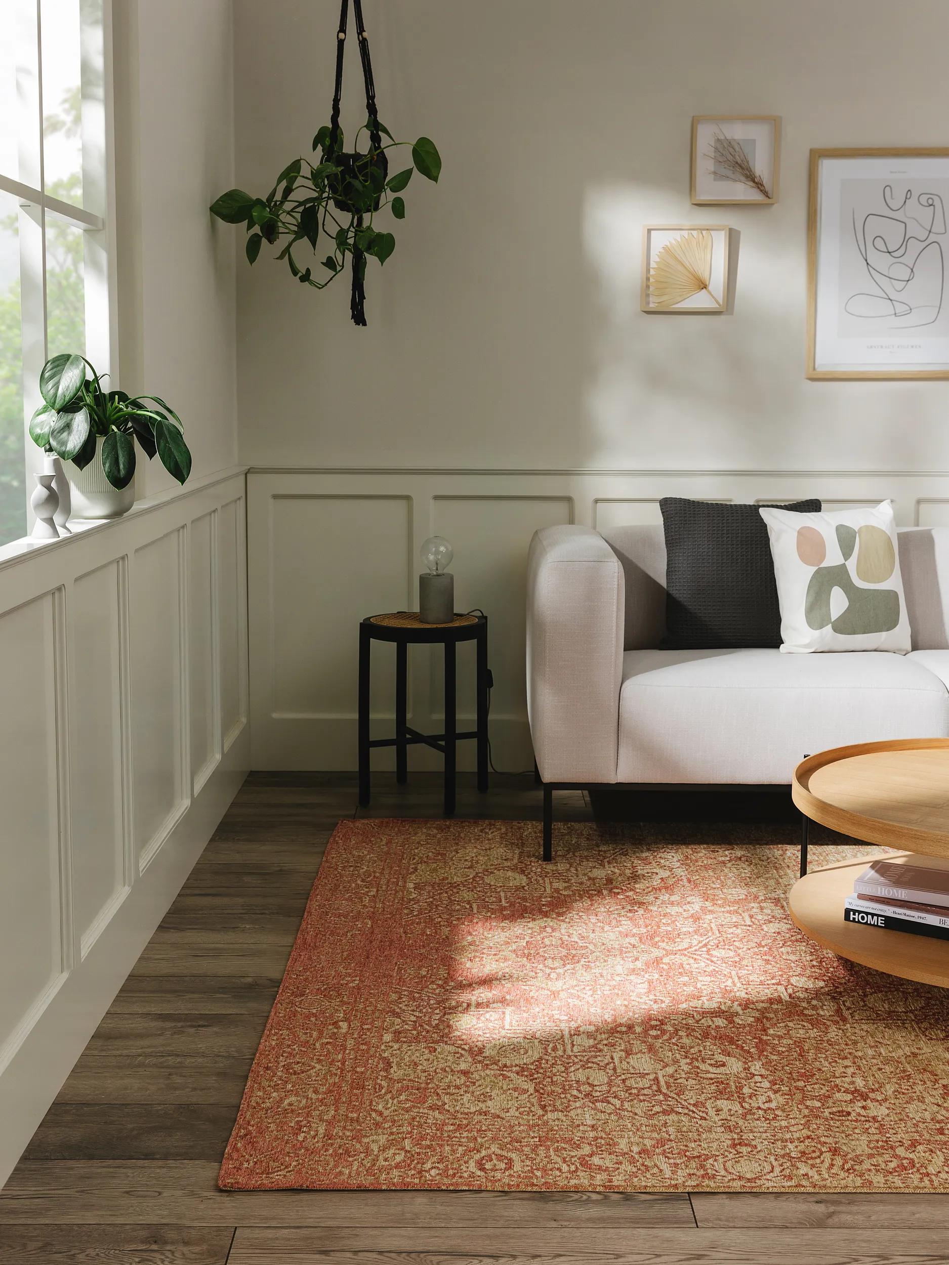 Flat Weave Rug Frencie Rose